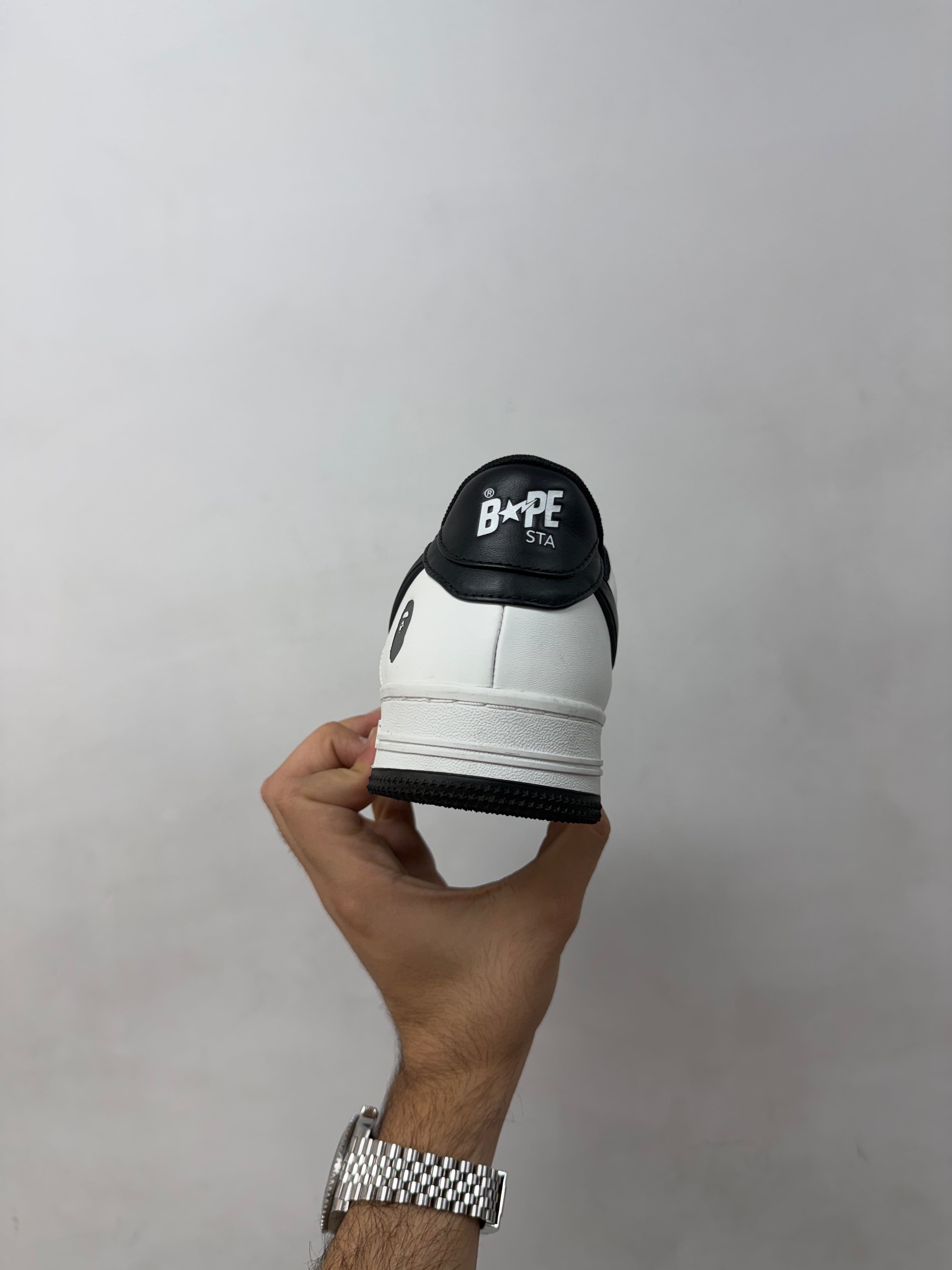 BAPE White Black Bape Sta OS #2 Sneakers