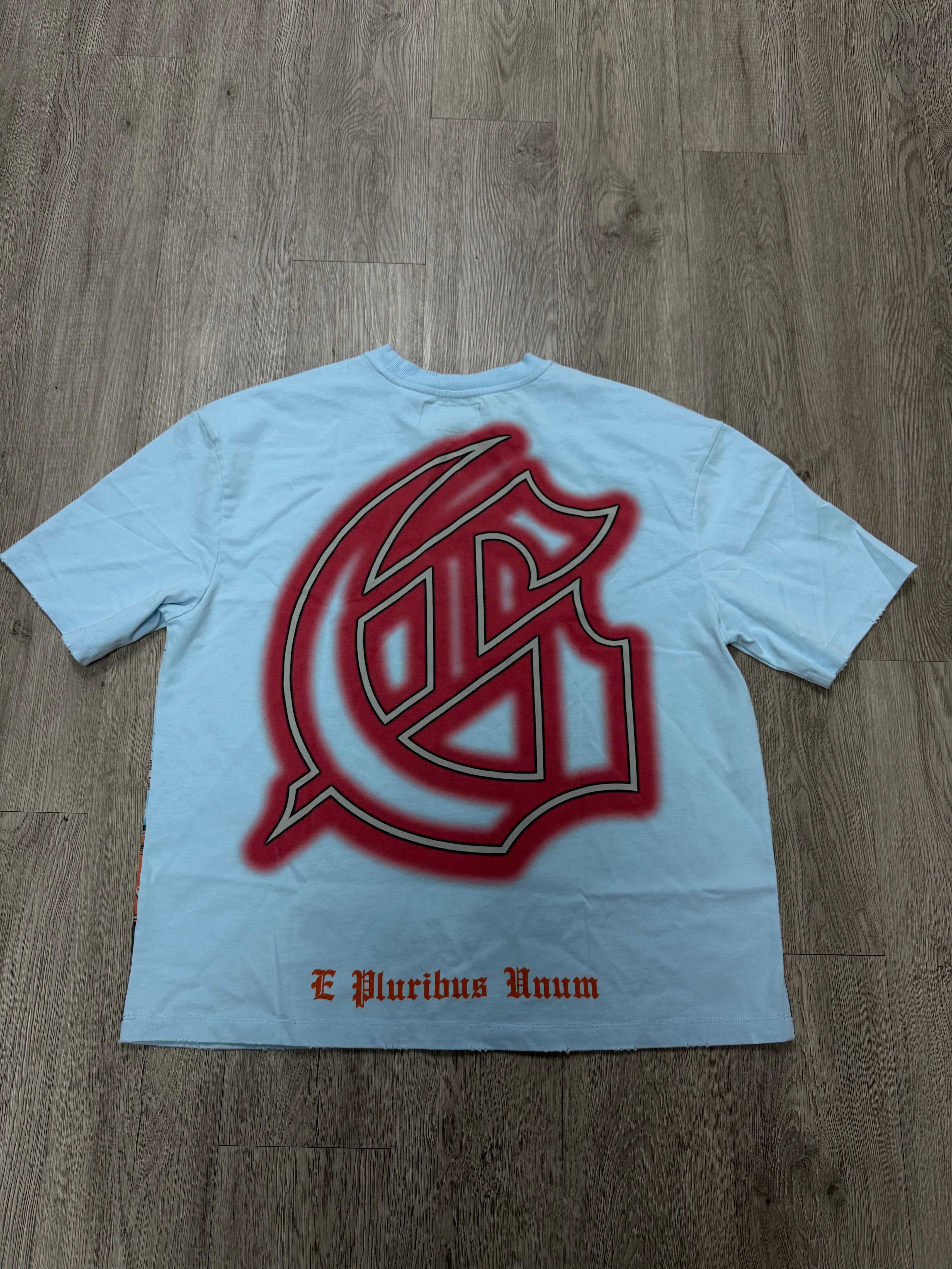 Godspeed Surf Shop Baby Blue Tee