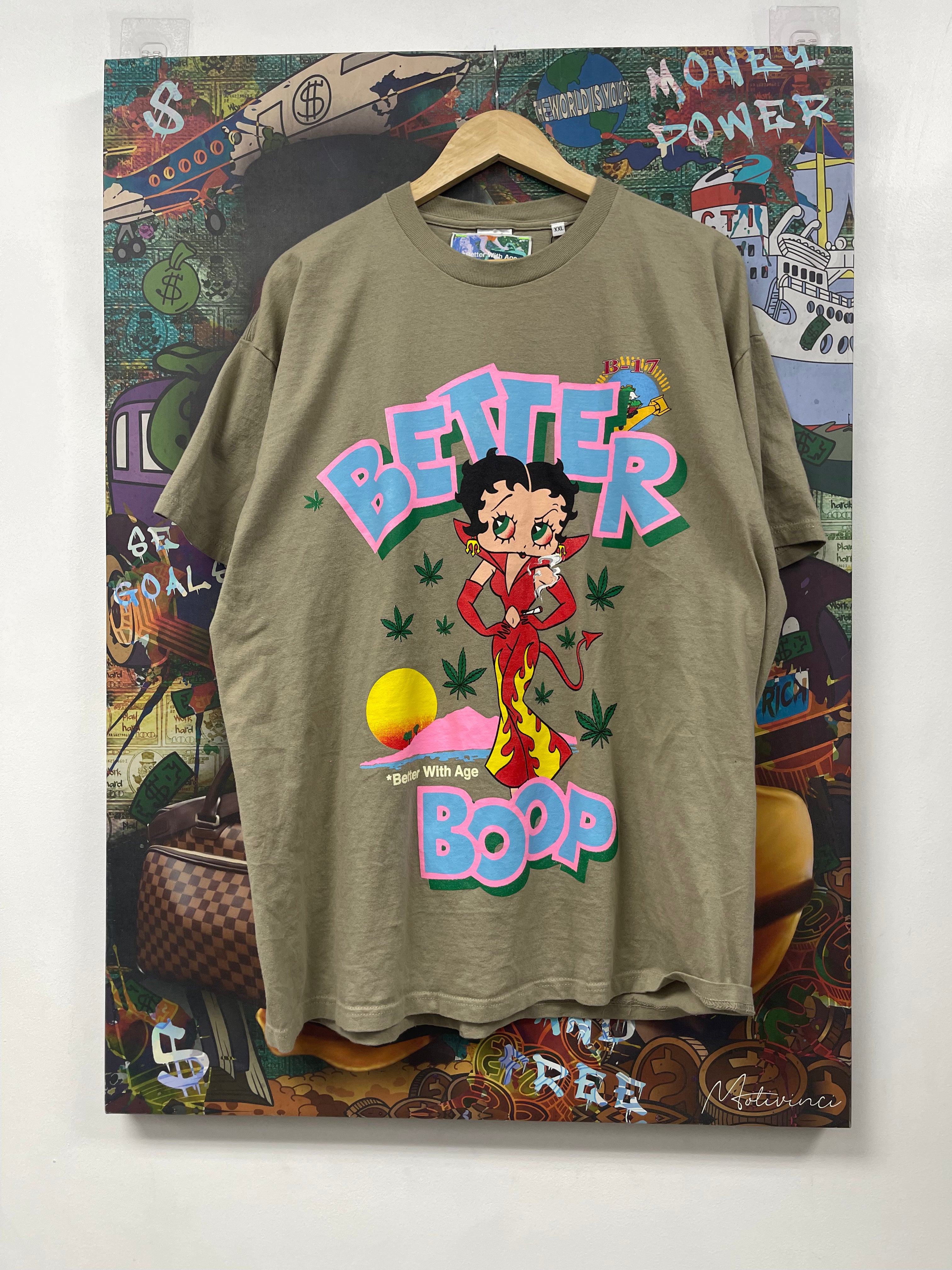 Better With Age Tan Better Boop Tee