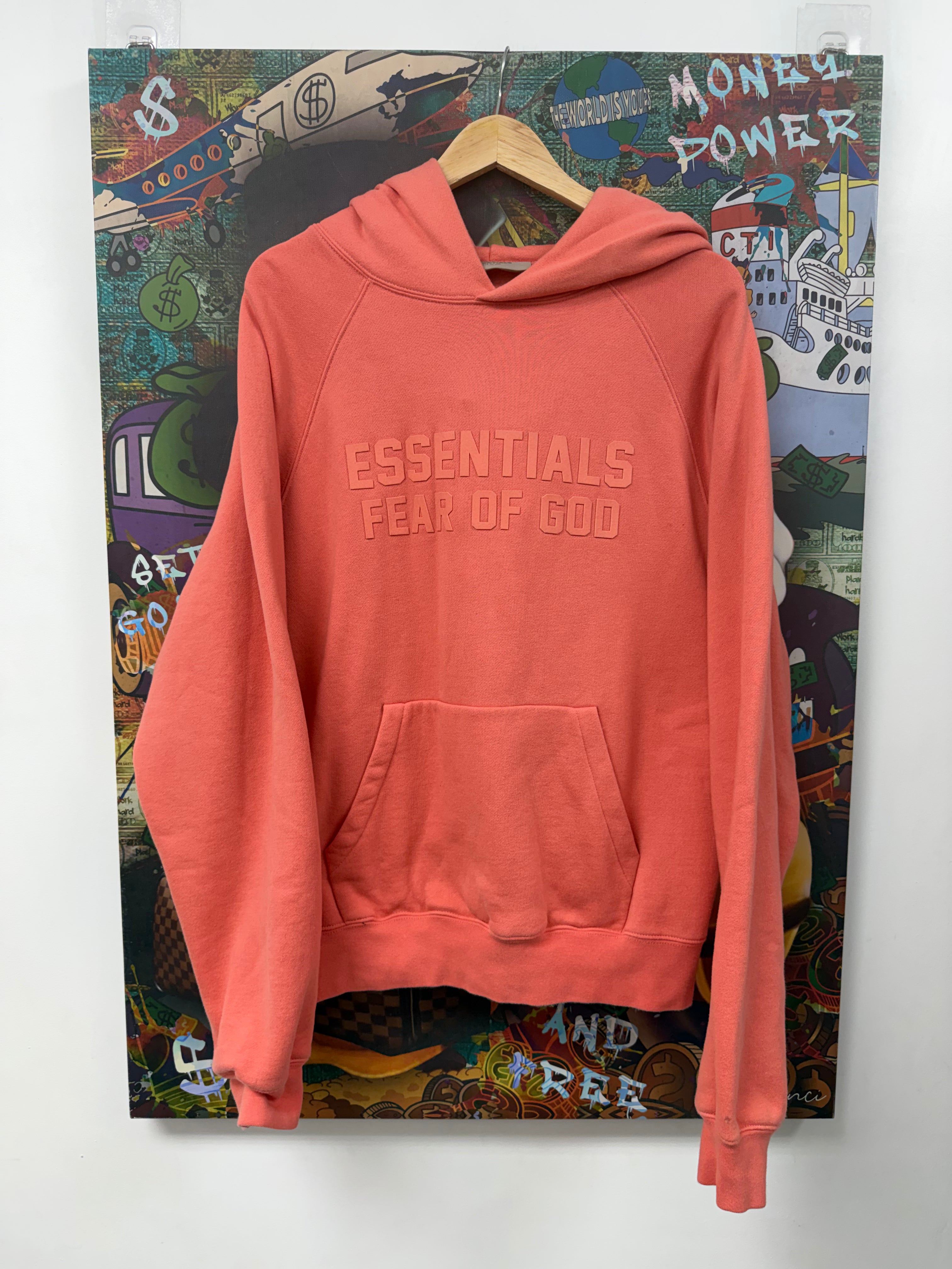 Essentials Coral Hoodie