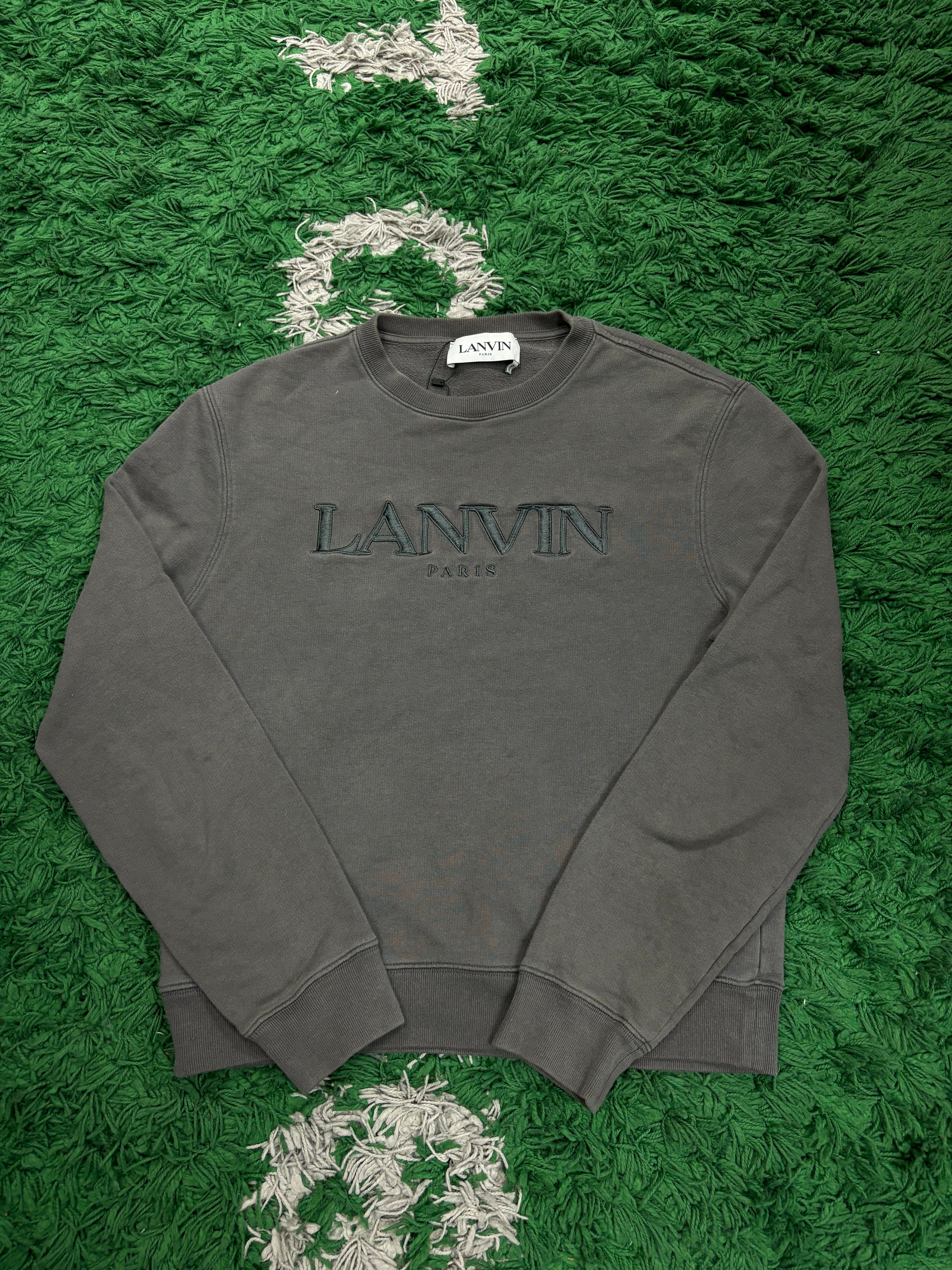 Lanvin Grey Crewneck Used Small