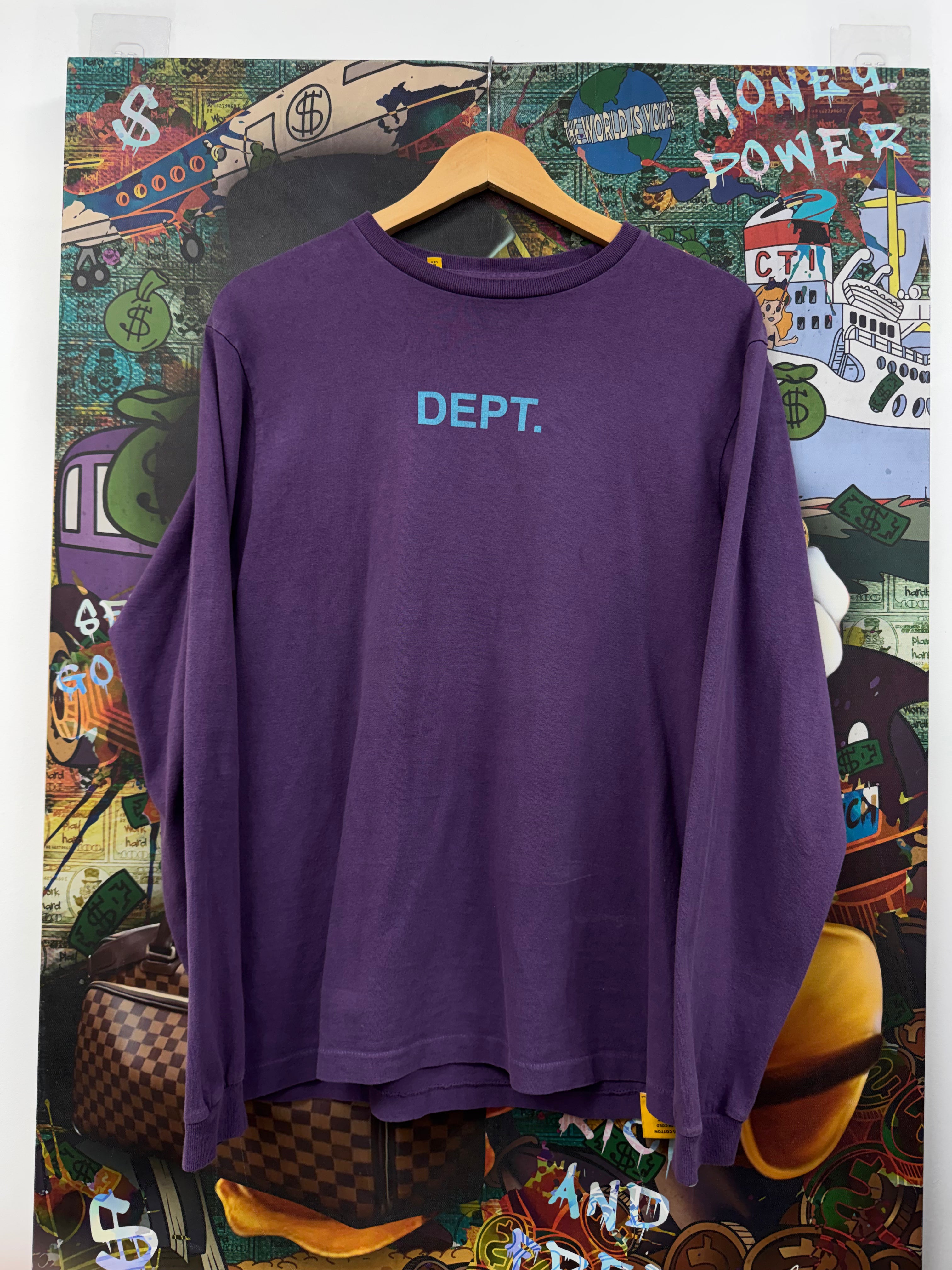 Gallery Dept Purple Blue Long Sleeve