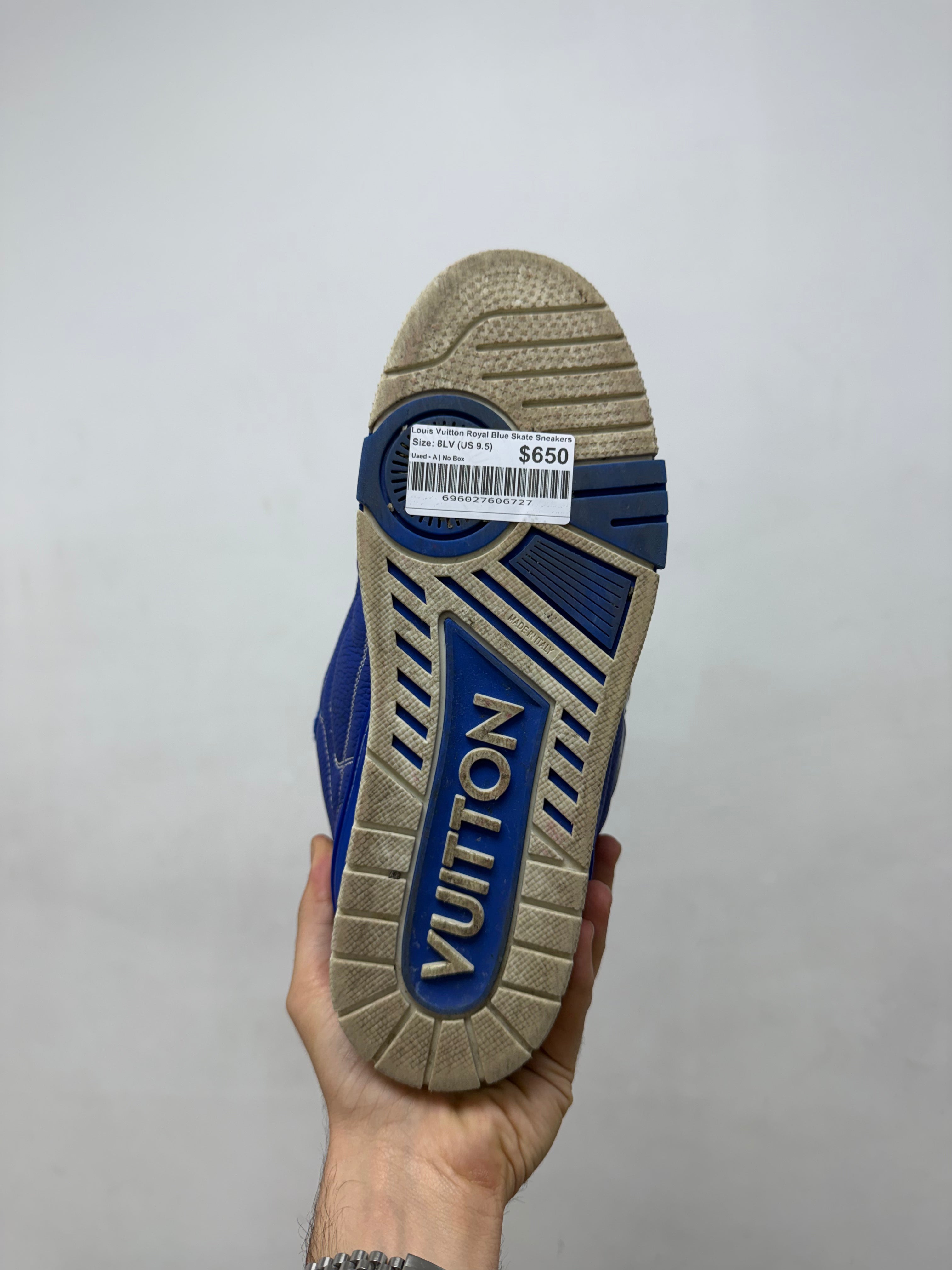 Louis Vuitton Royal Blue Skate Sneakers