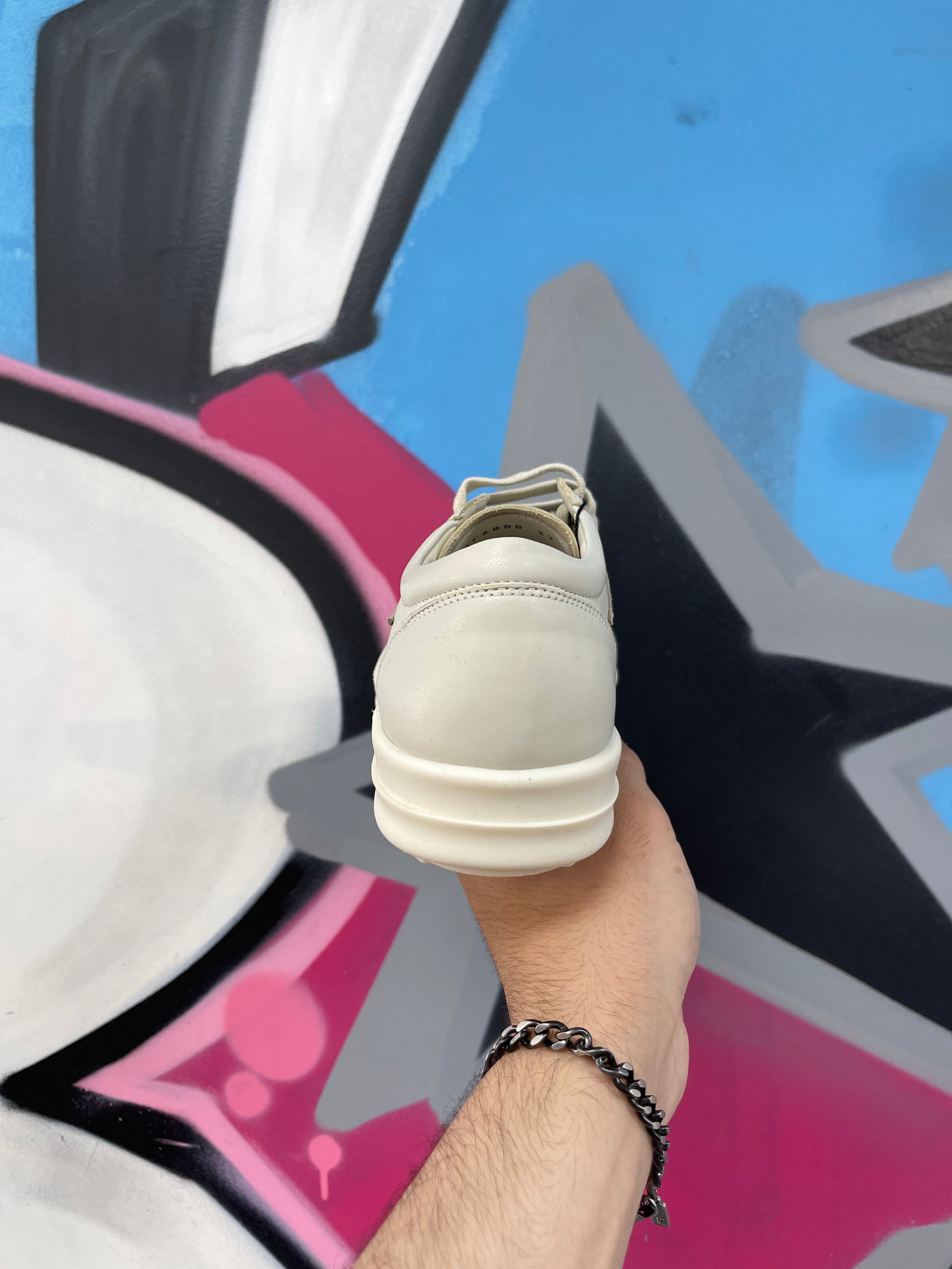 Rick Owens Dirty Milk Vintage Sneakers