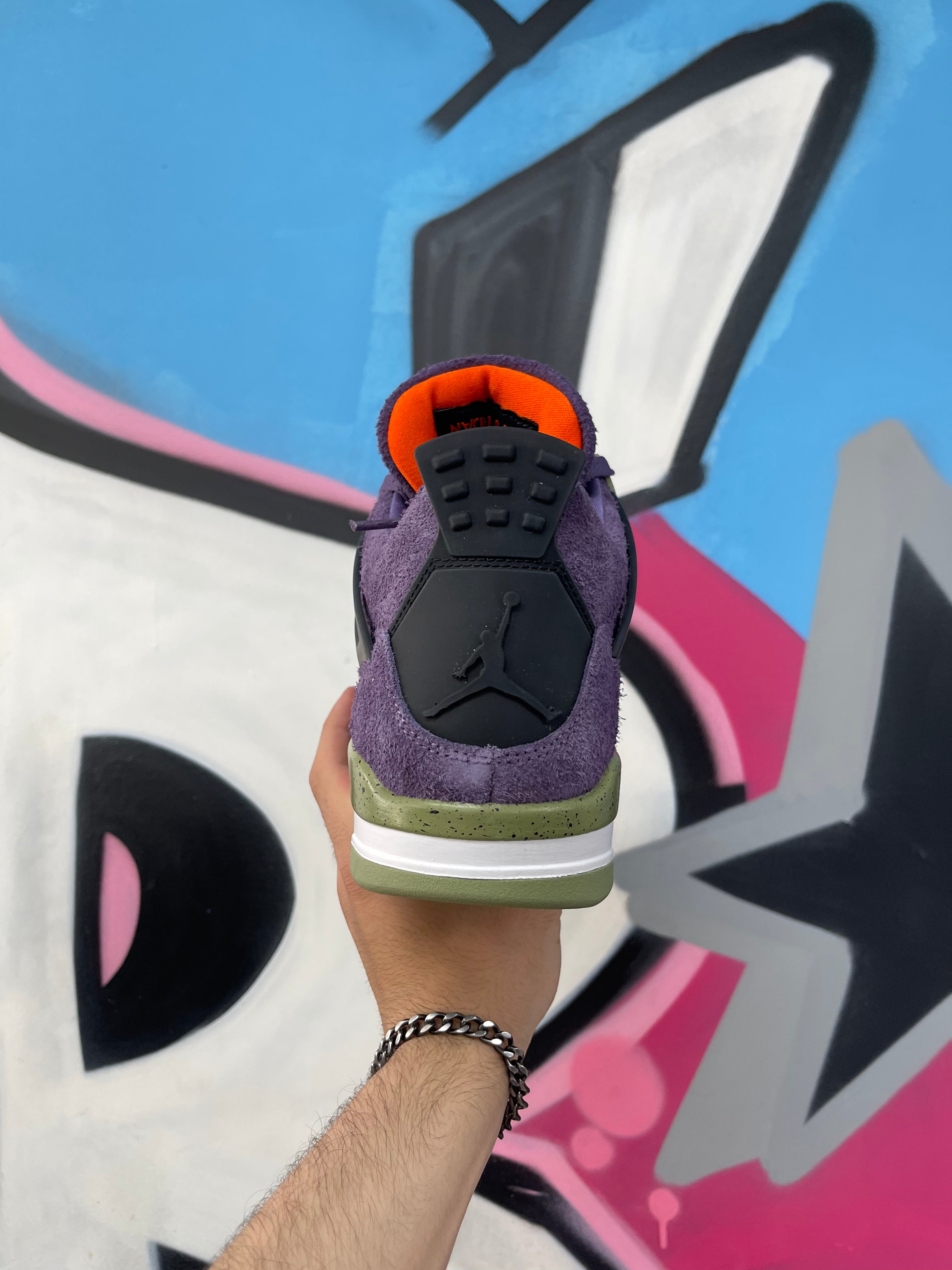 Jordan 4 Canyon Purple (Missing Box Lid) Sneakers