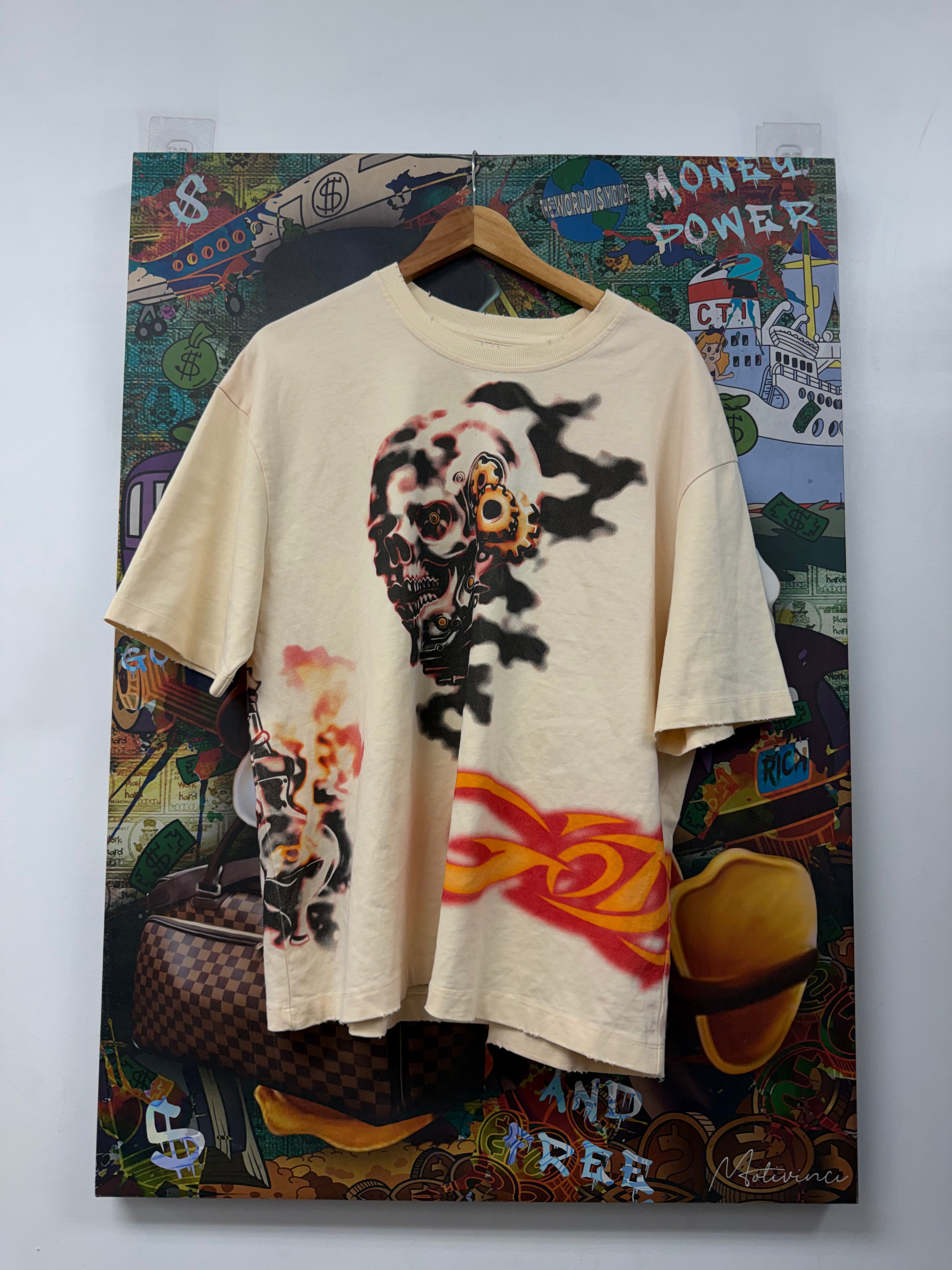 Godspeed Cream Mechanic Head Tee