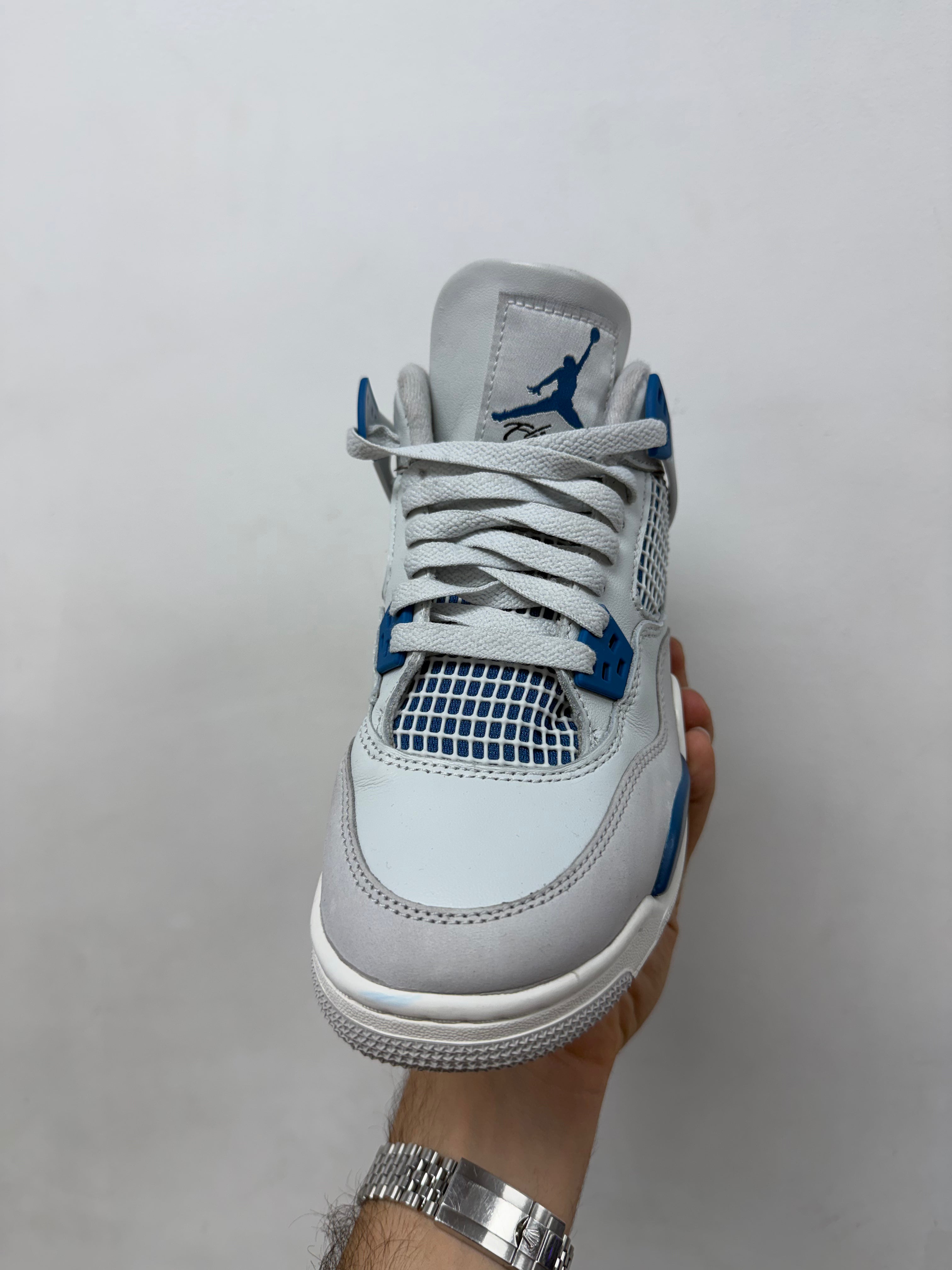 Jordan 4 Military Blue Sneakers