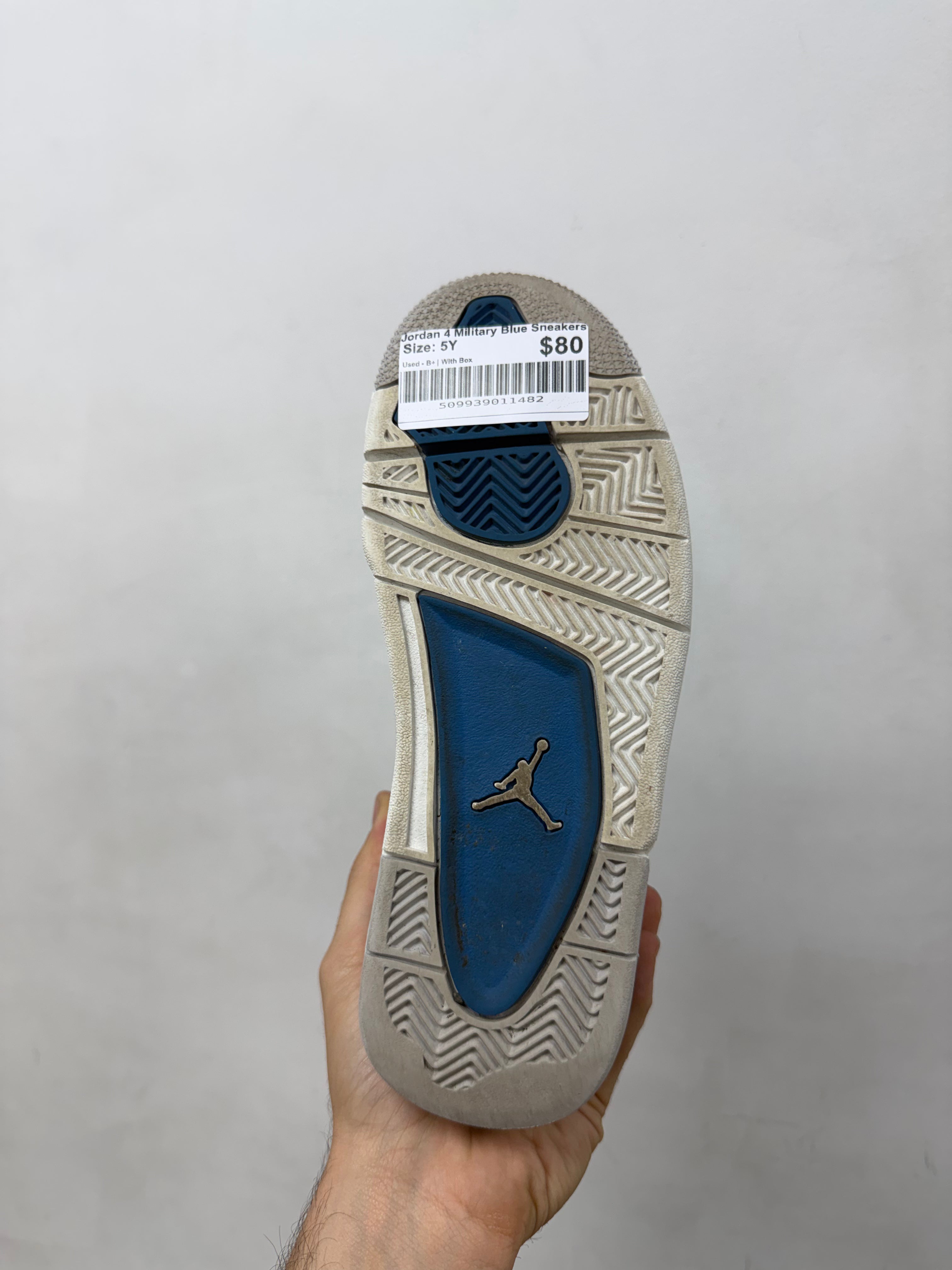 Jordan 4 Military Blue Sneakers