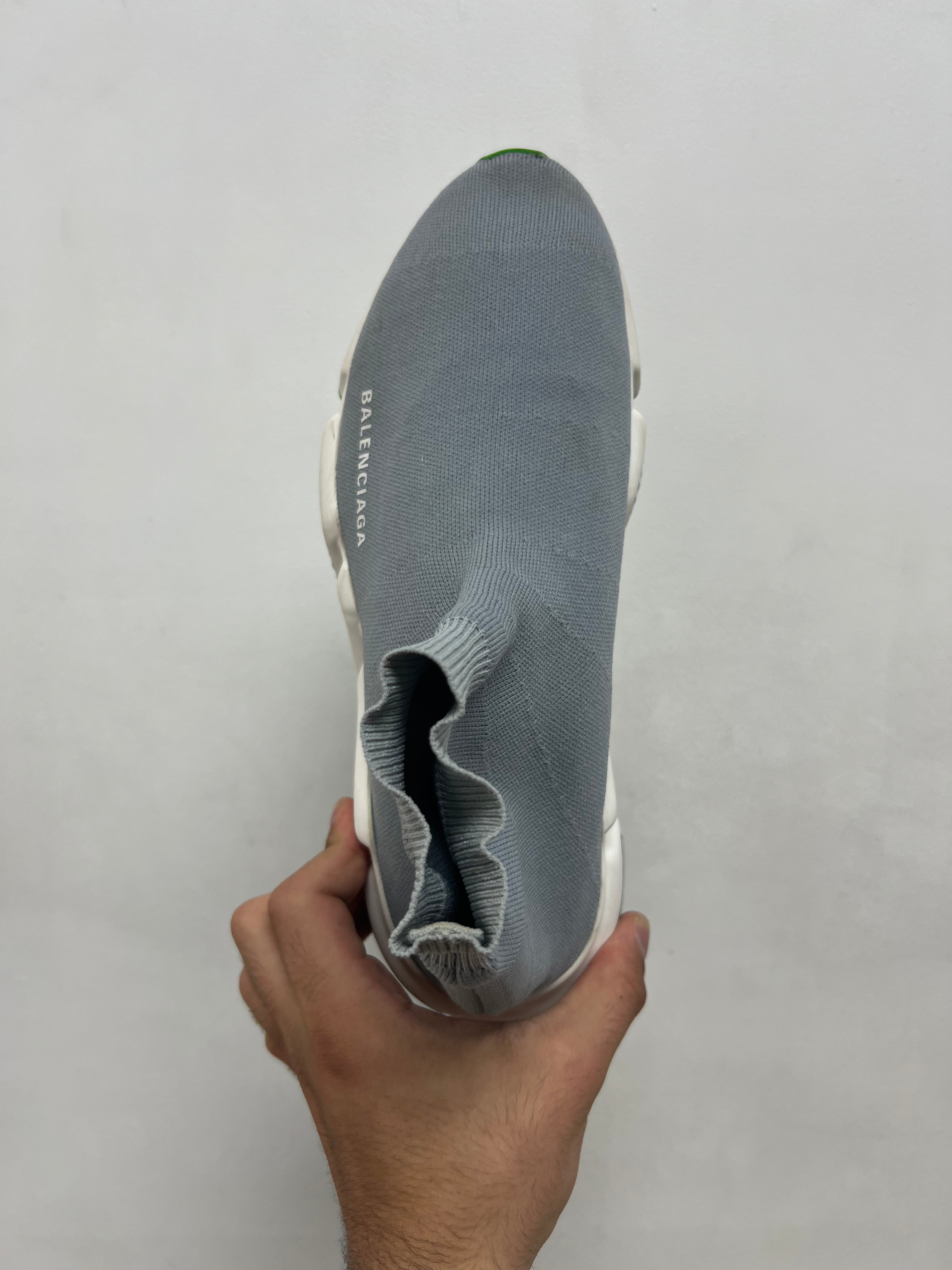 Balenciaga Grey Sock Runner Sneakers