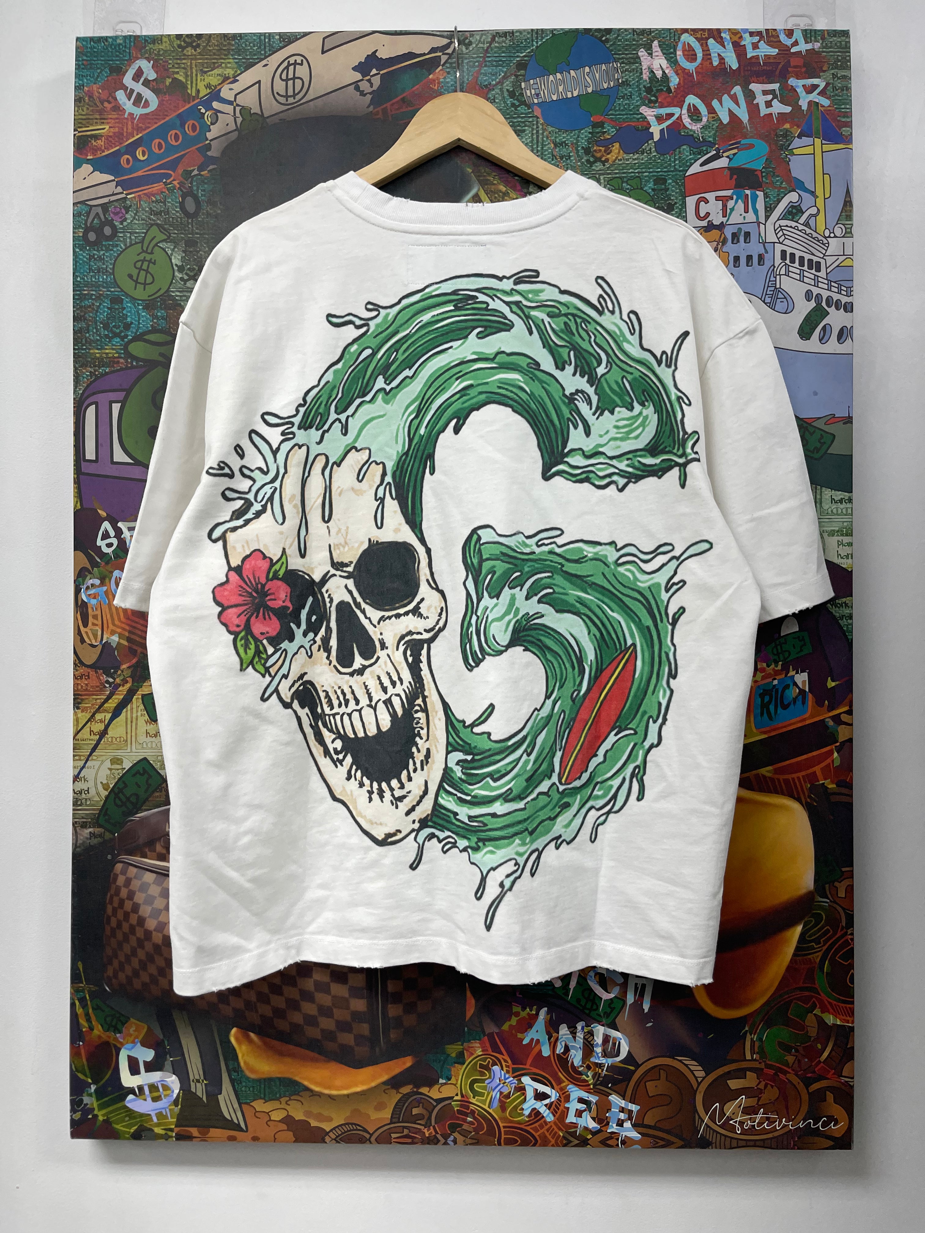 Godspeed White GSPD Logo Tee