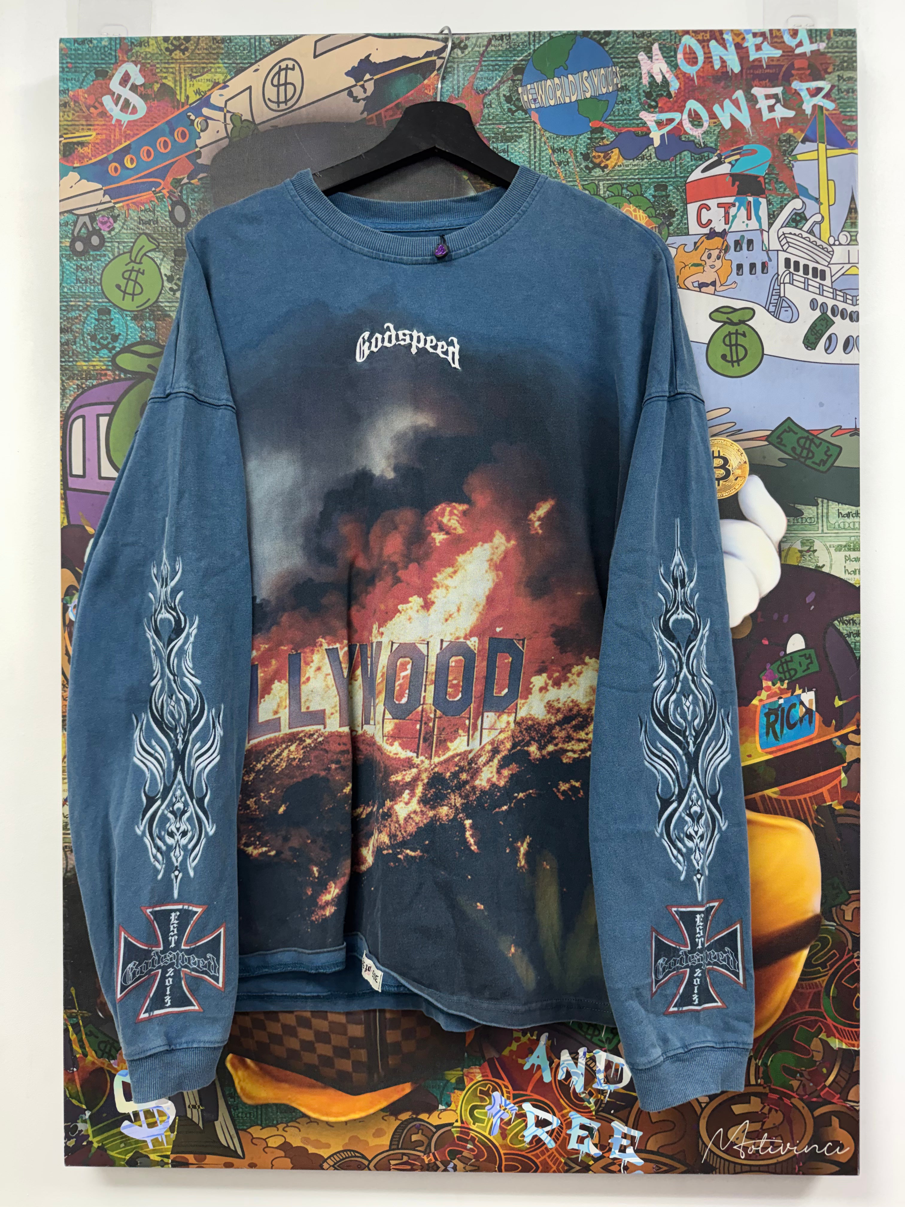 Godspeed Hollywood Inferno Blue Long Sleeve