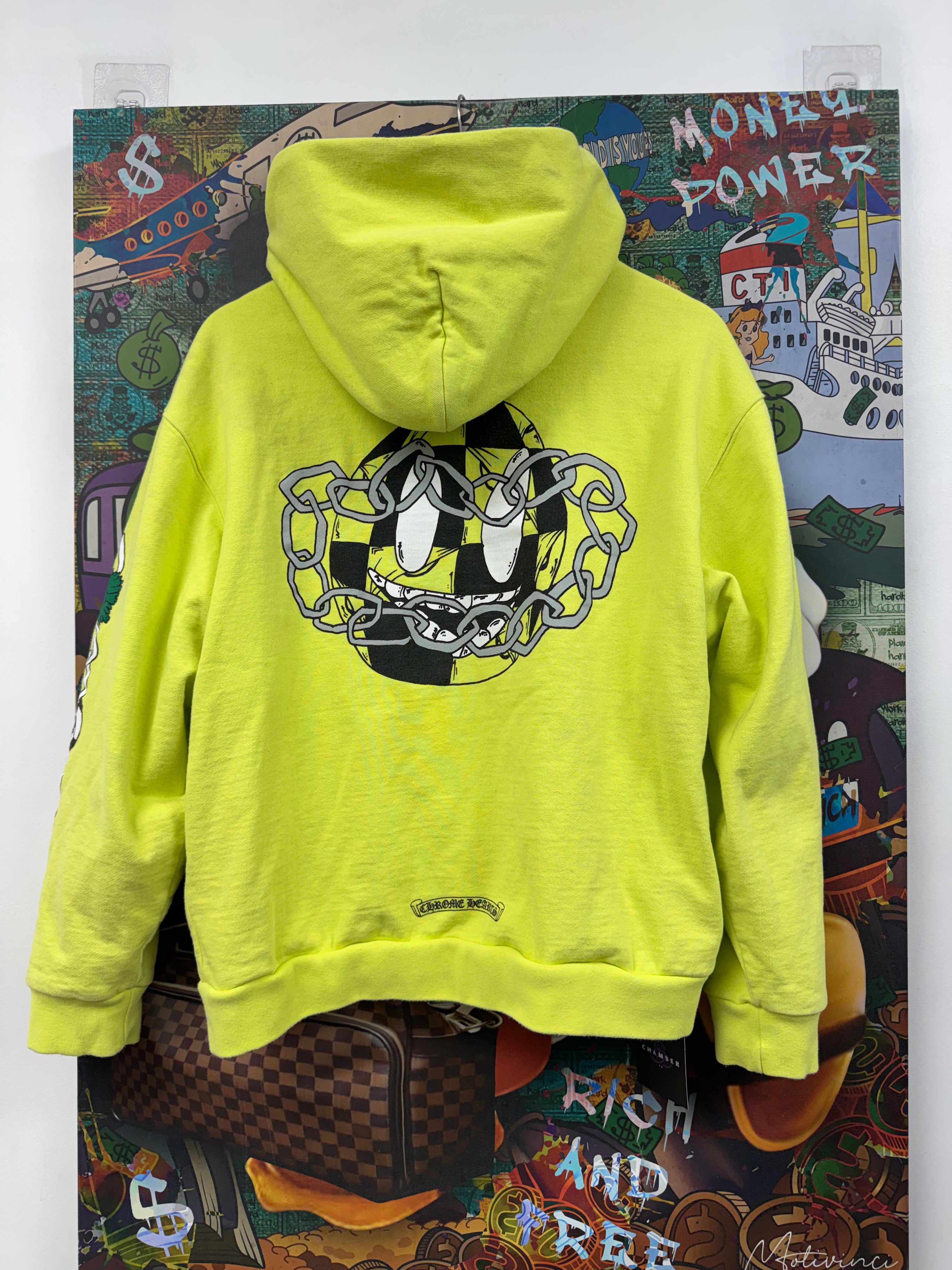 Chrome Hearts Matty Boy Link Thermal Zip Up