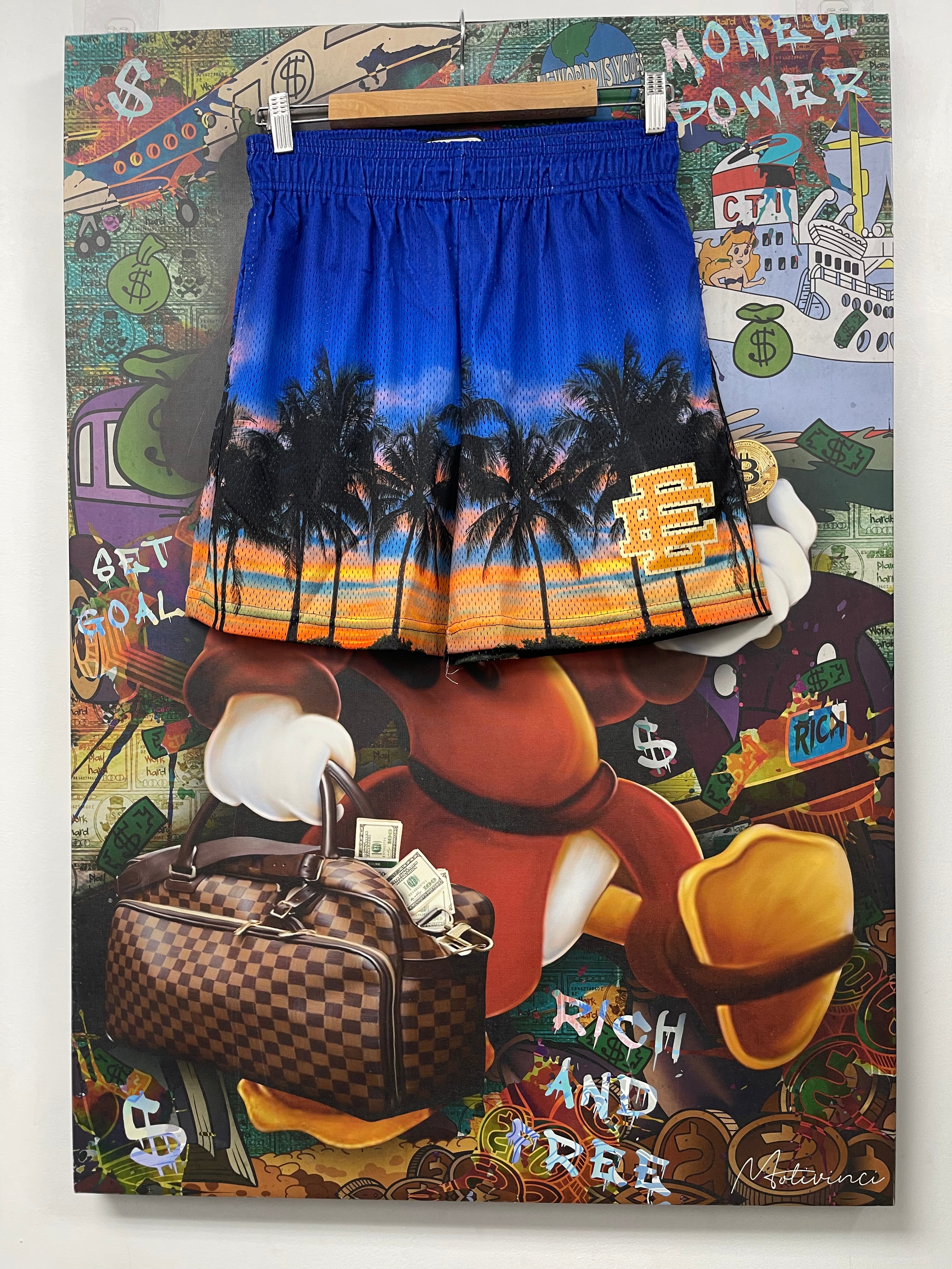 Eric Emanuel Miami Skyline Shorts