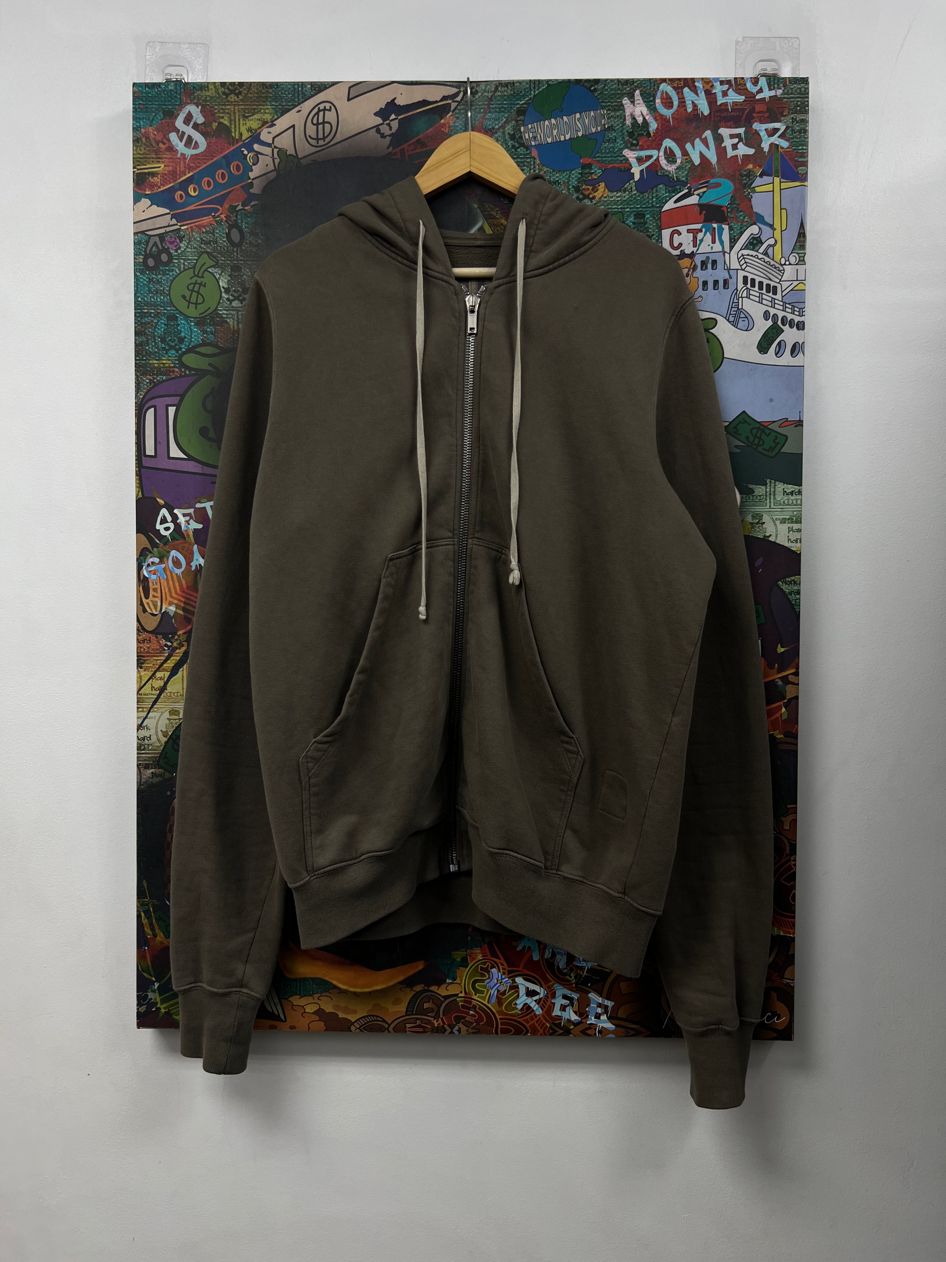 Rick Owens Dark Dust Mountain Zip Up