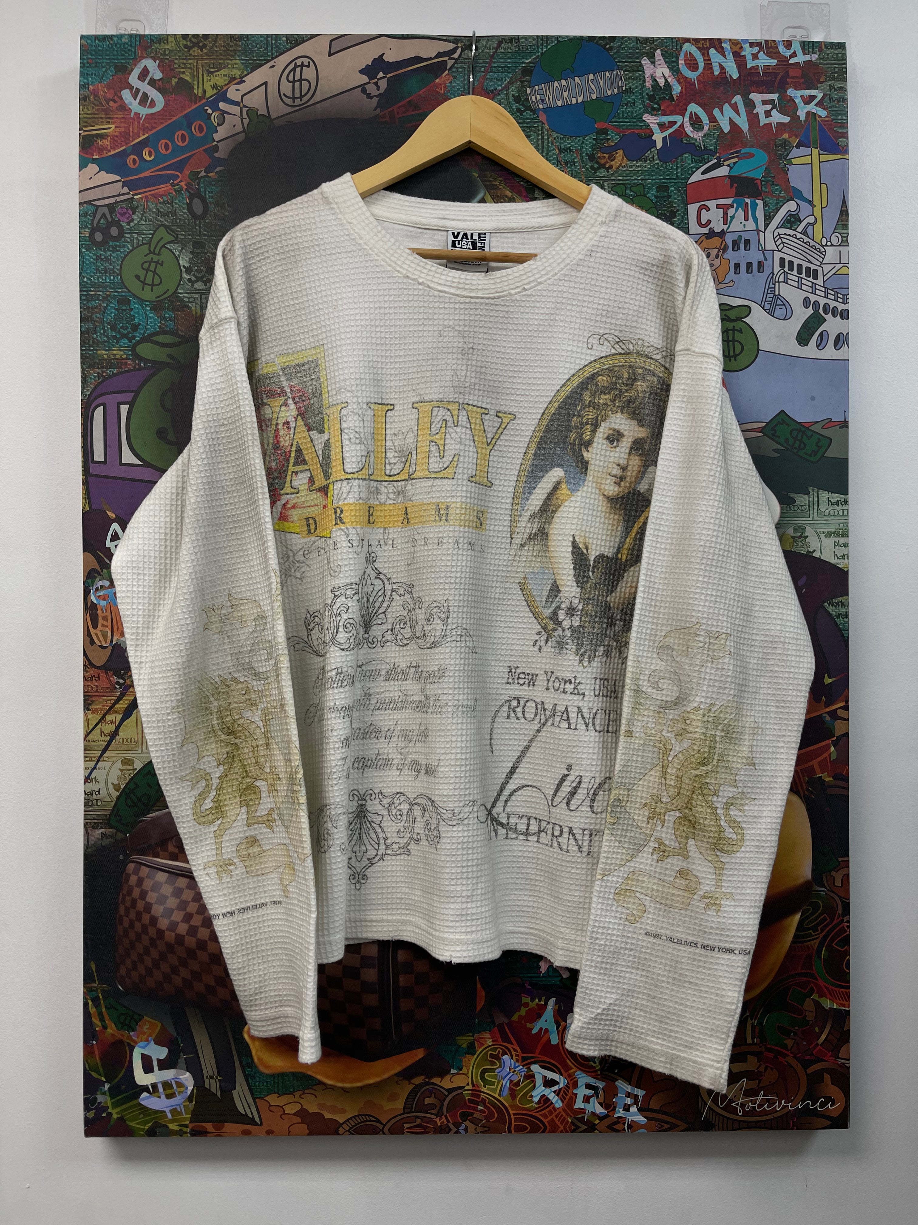 Vale White New York Romanace Thermal Long Sleeve