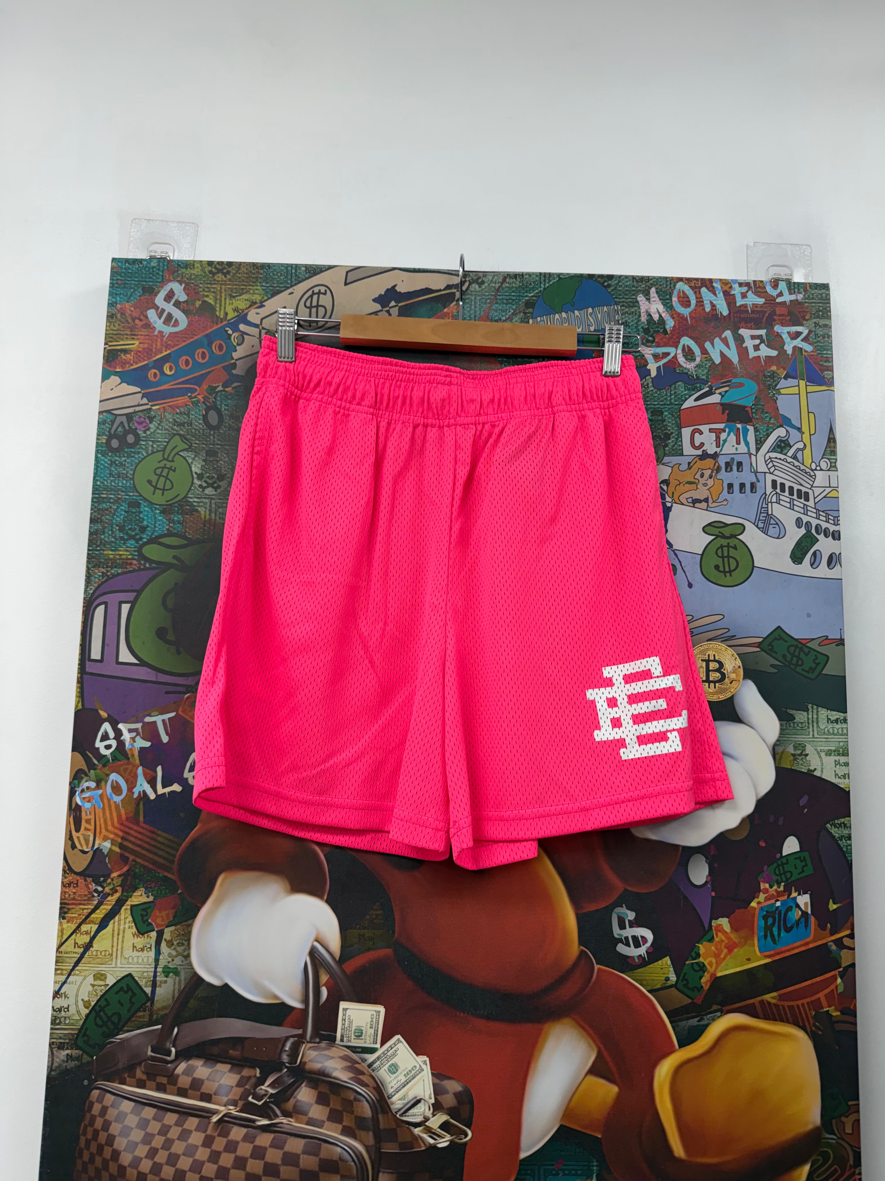 Eric Emanuel Pink Hot Pink Shorts