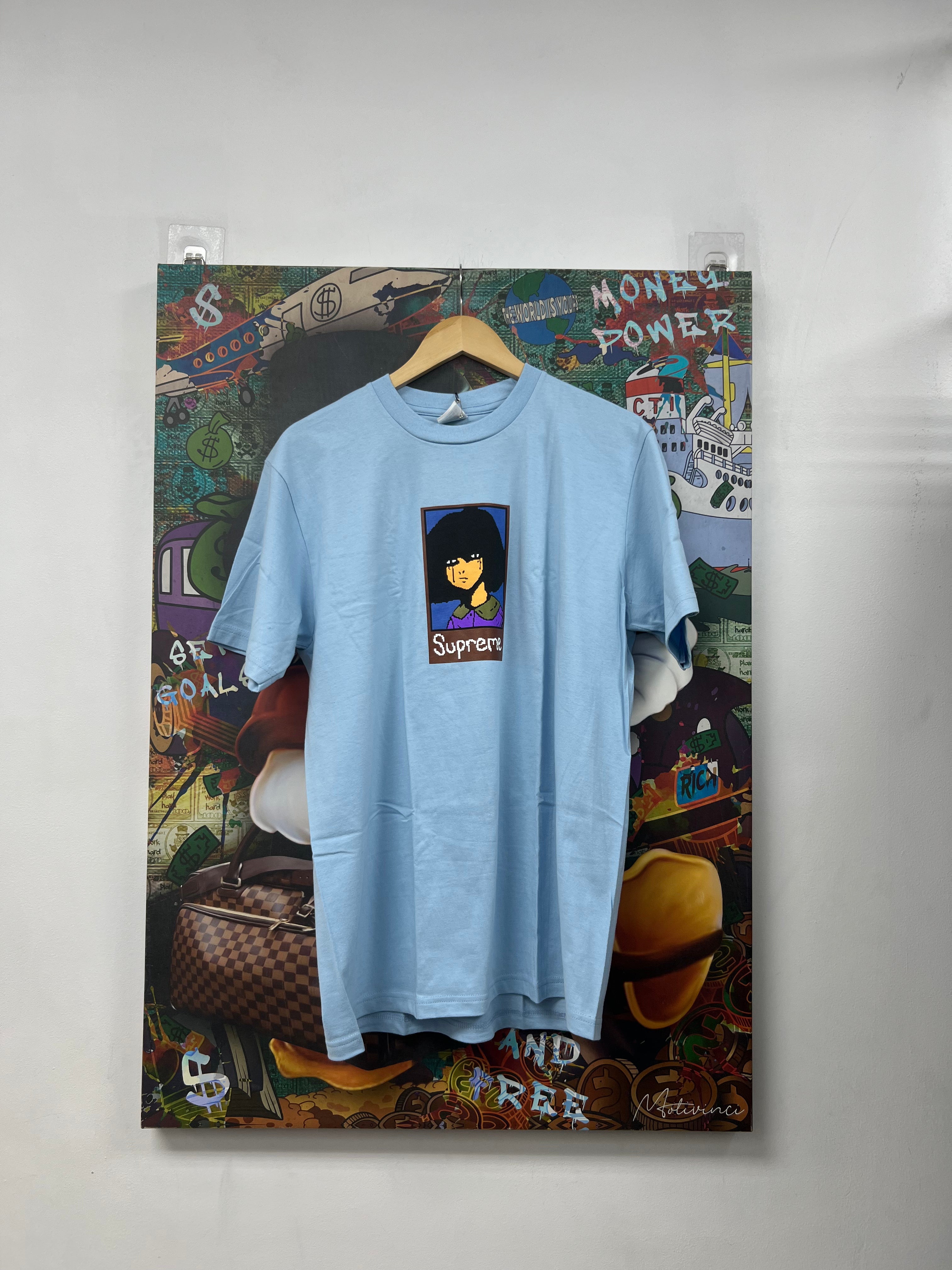 Supreme Baby Blue Emo Tee