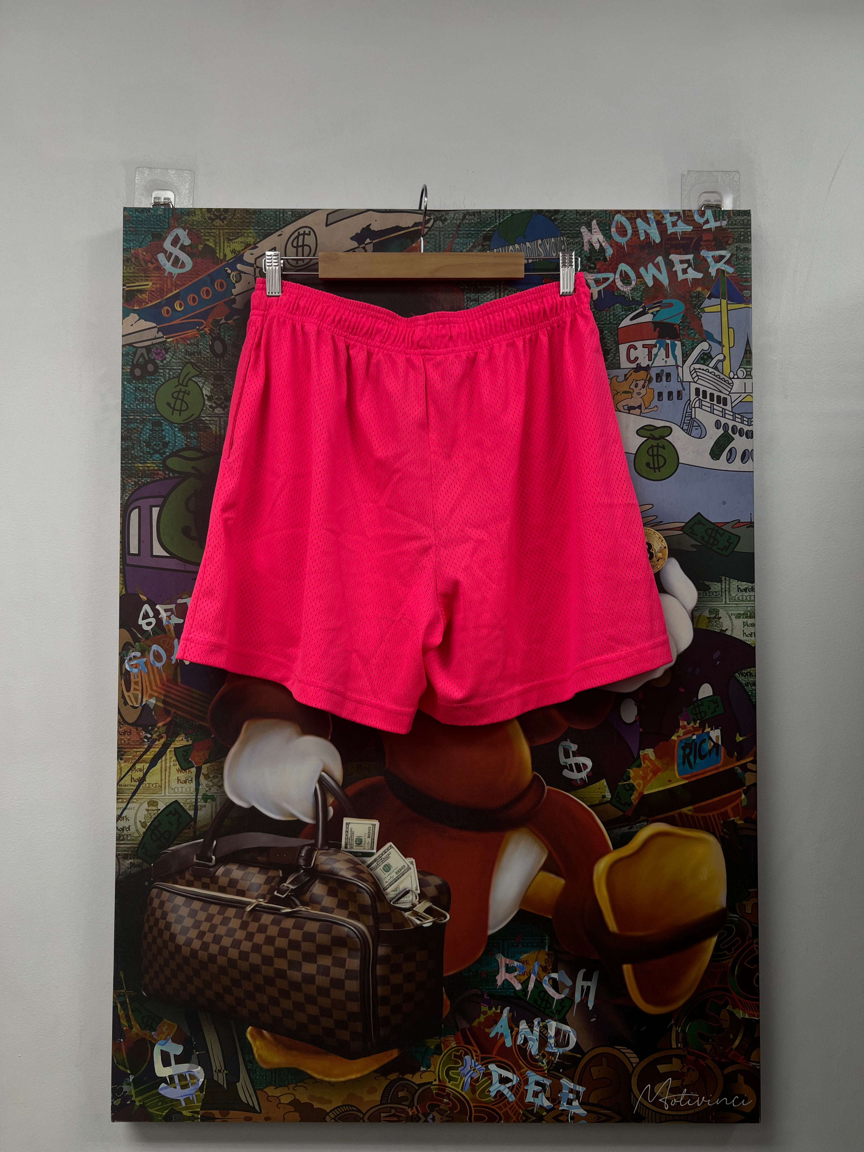 Eric Emanuel Hot Pink Shorts