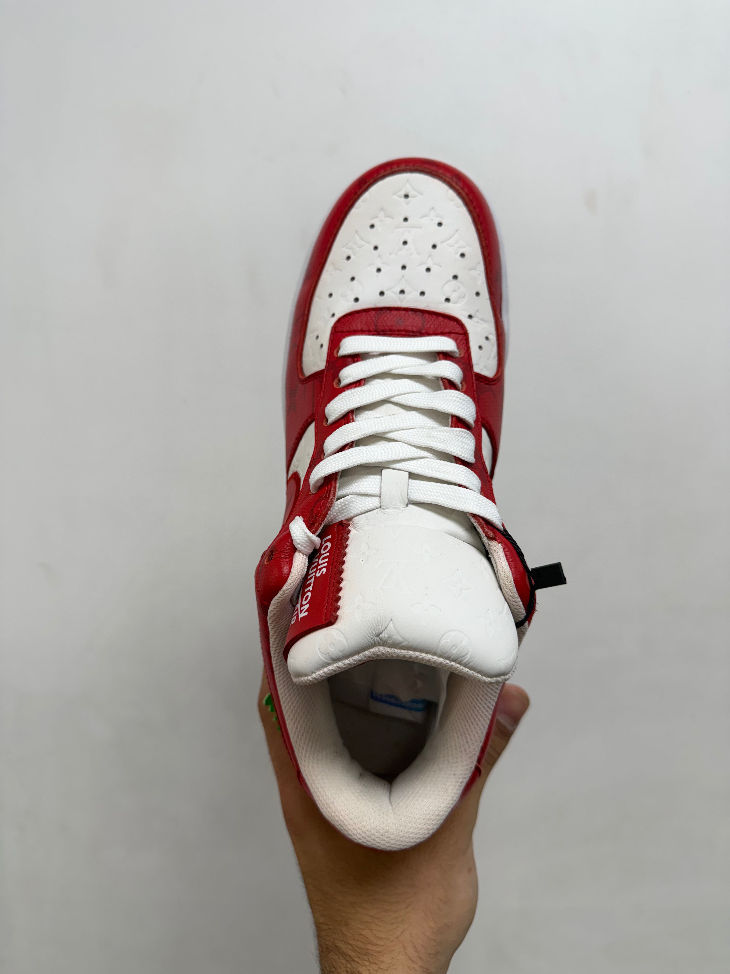 Nike x Off-White AF1 Red Sneakers