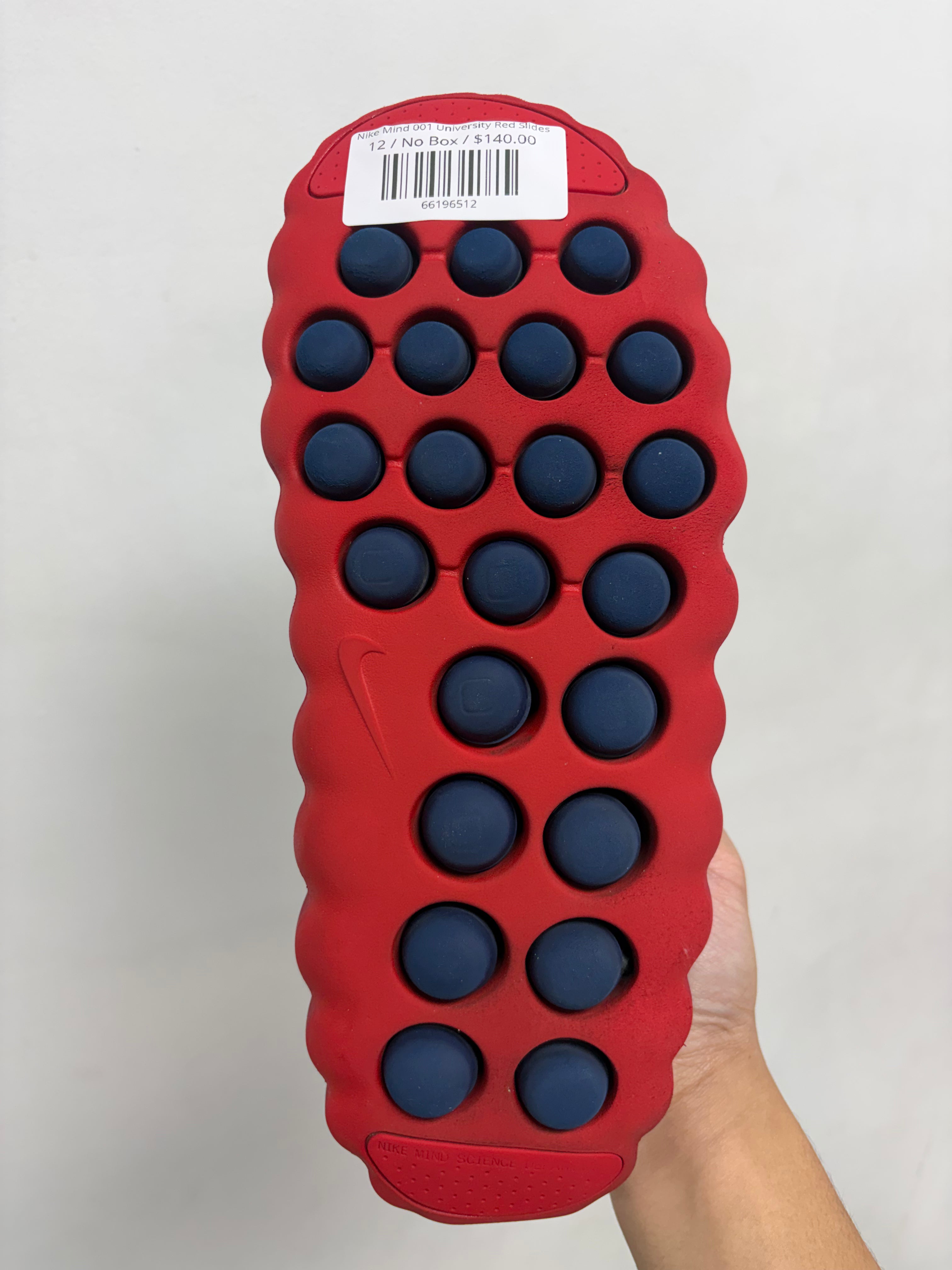 Nike Mind 001 University Red Slides