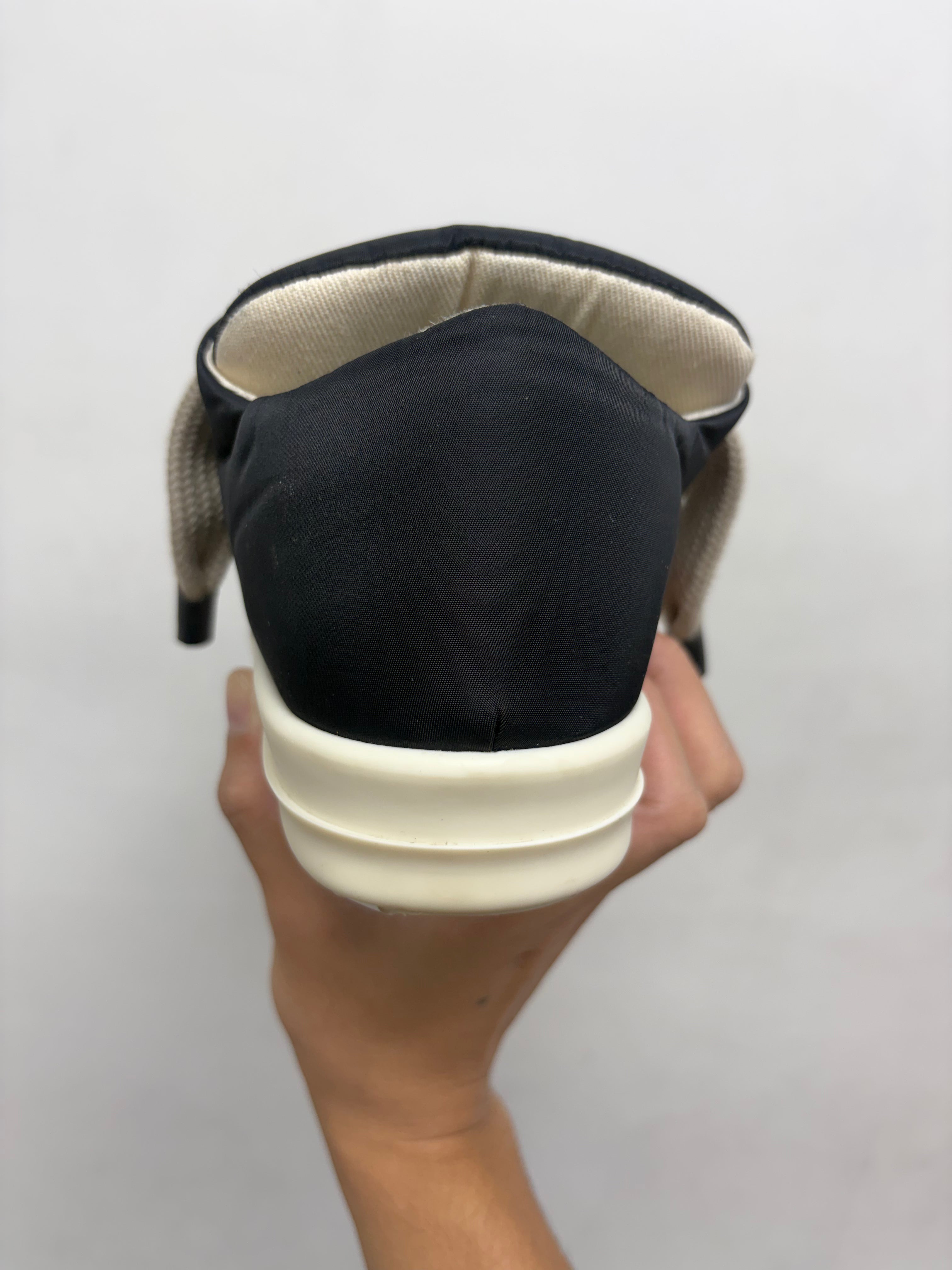 Rick Owens Black DRKSHDW Padded Jumbo Lace Ramone Low Sneakers