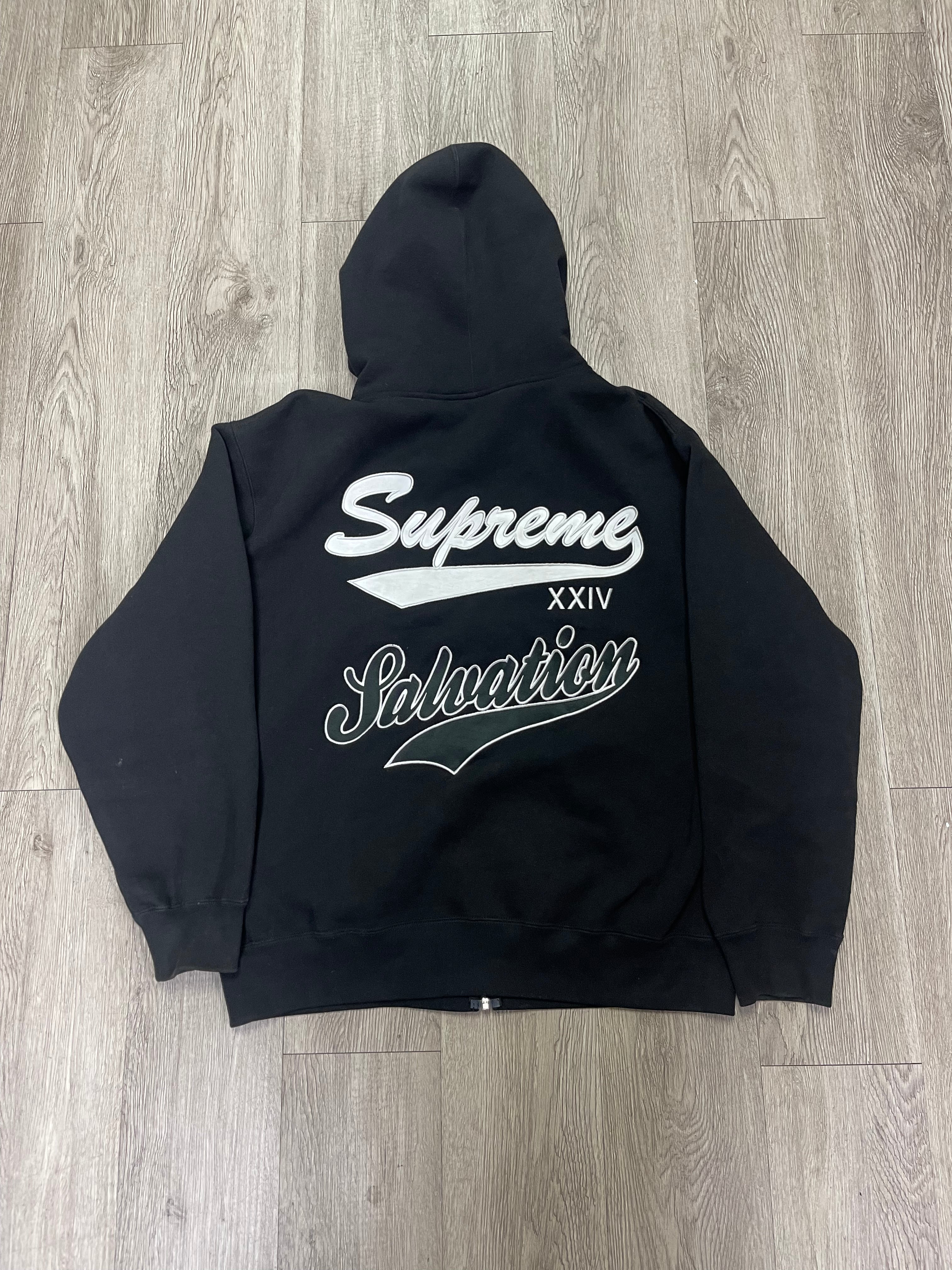 Supreme Black Salvation Zip Up