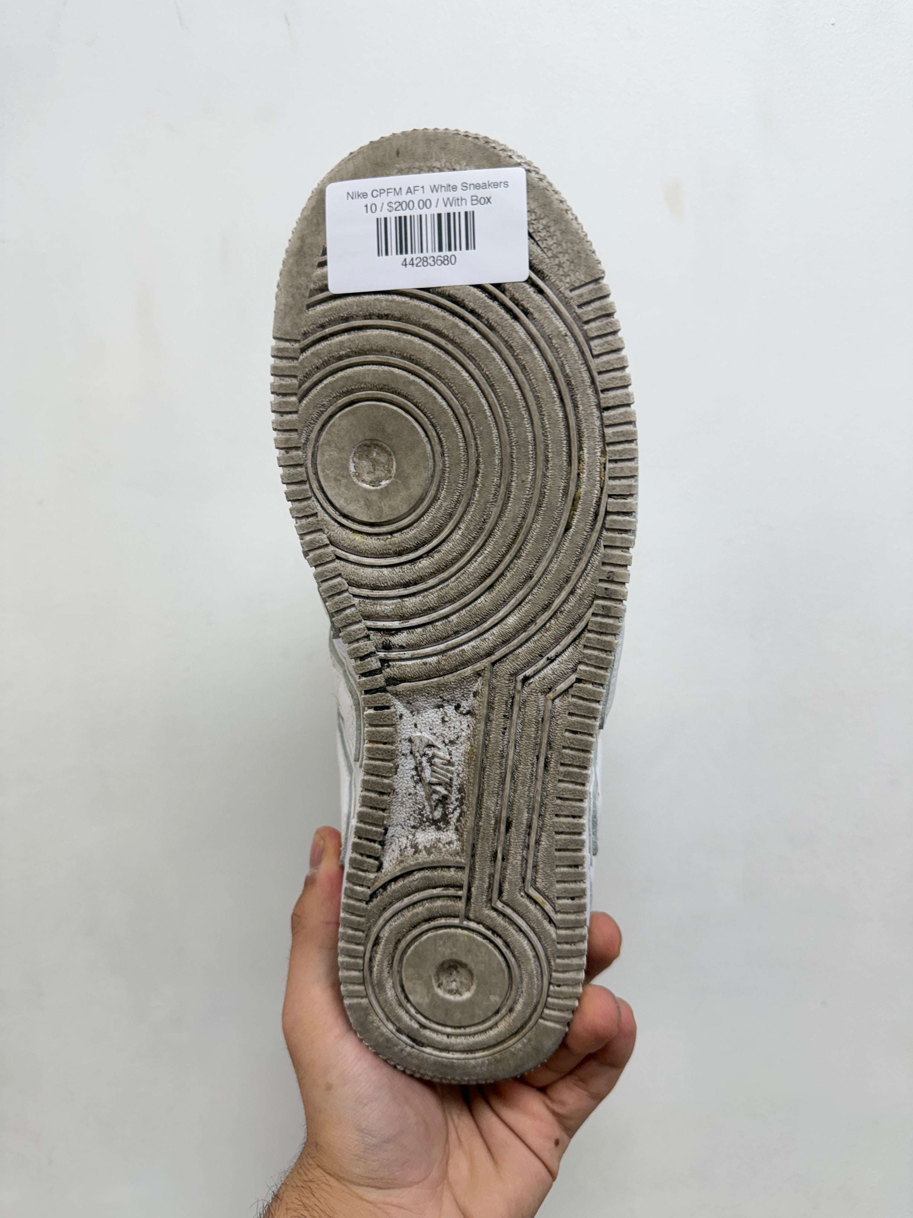 Nike CPFM AF1 White Sneakers