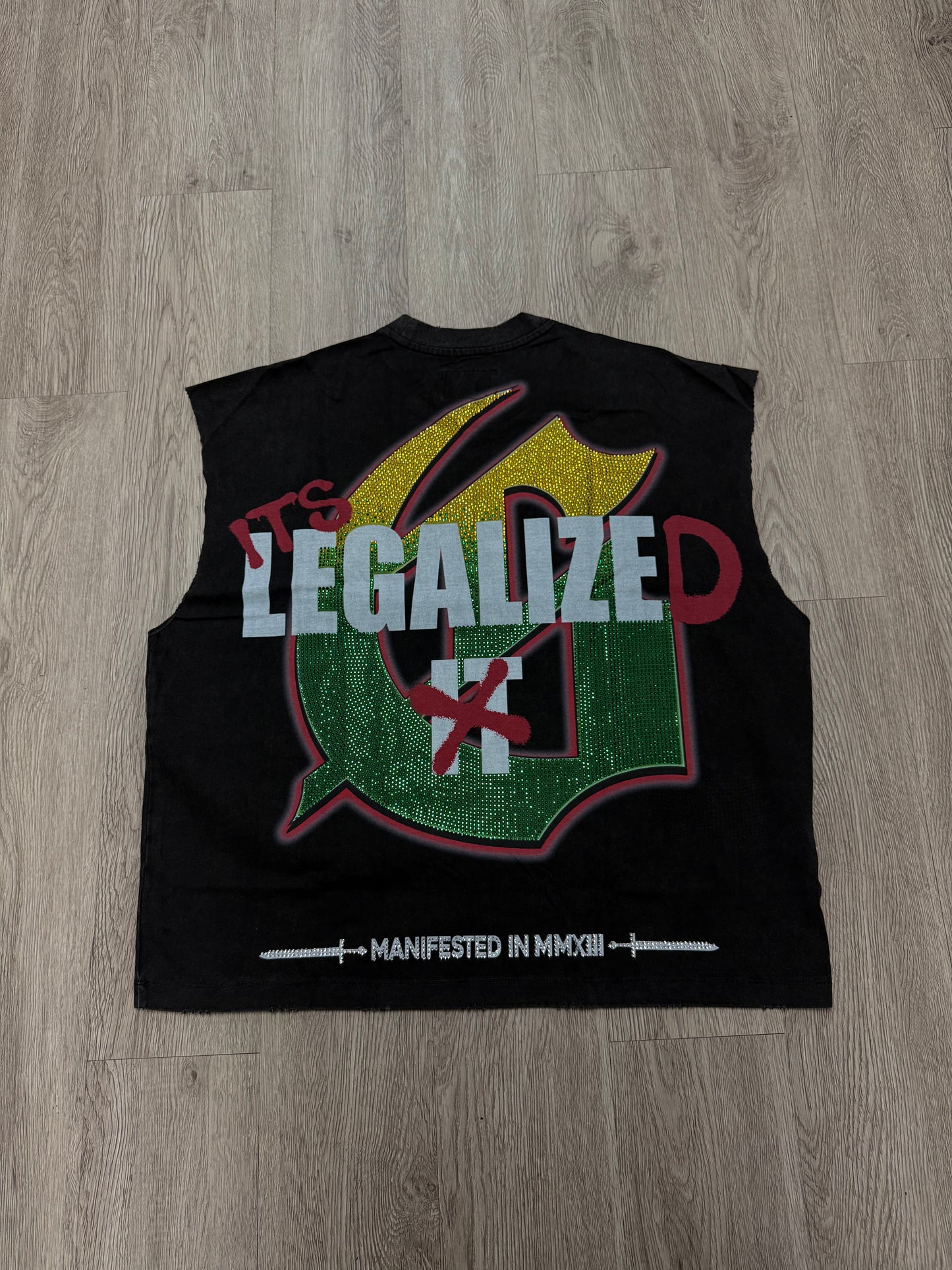 Godspeed "420 Indoor VVS" Black Sleeveless Tee