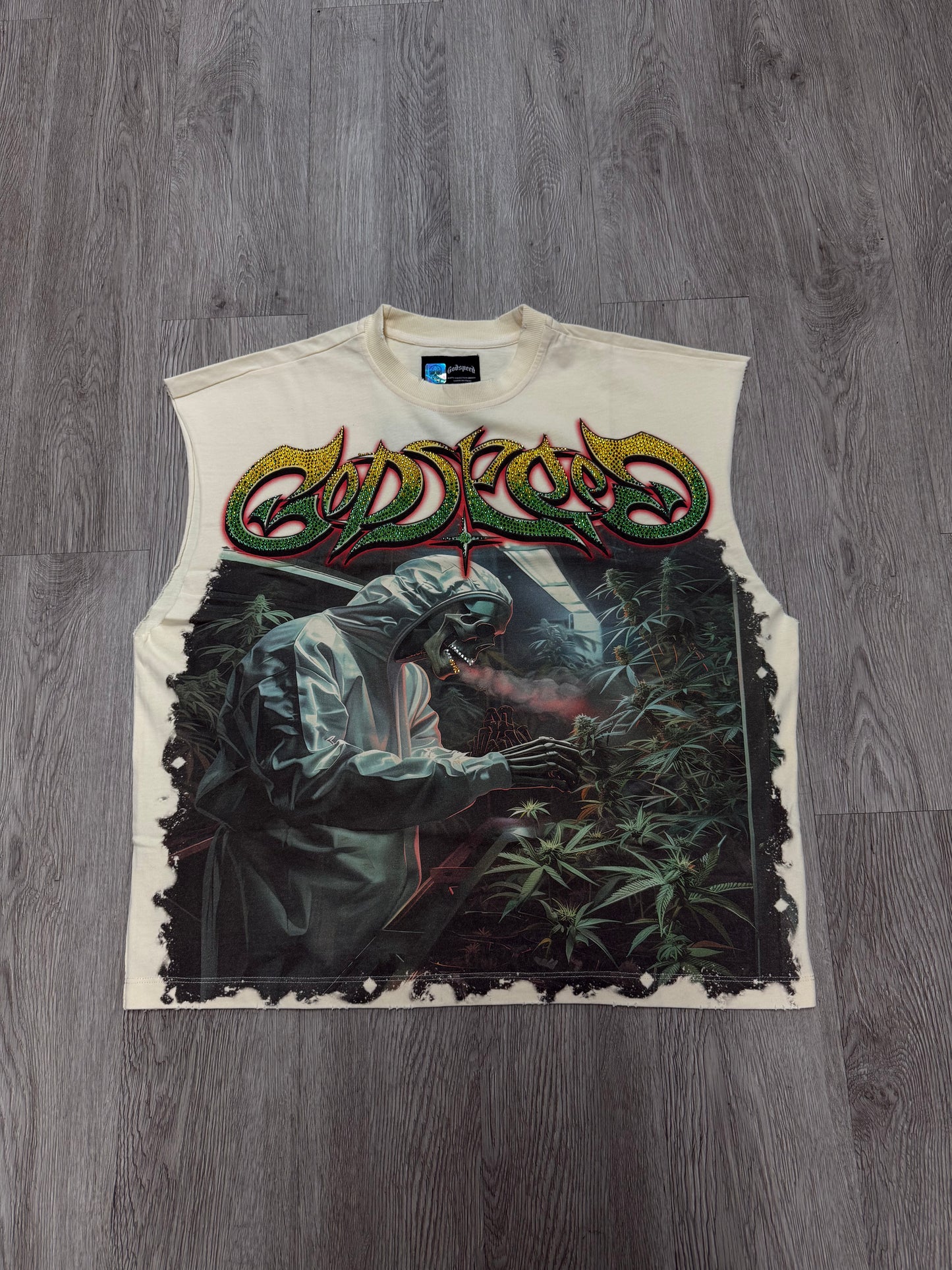 Godspeed "420 Indoor VVS" Bone Sleeveless Tee