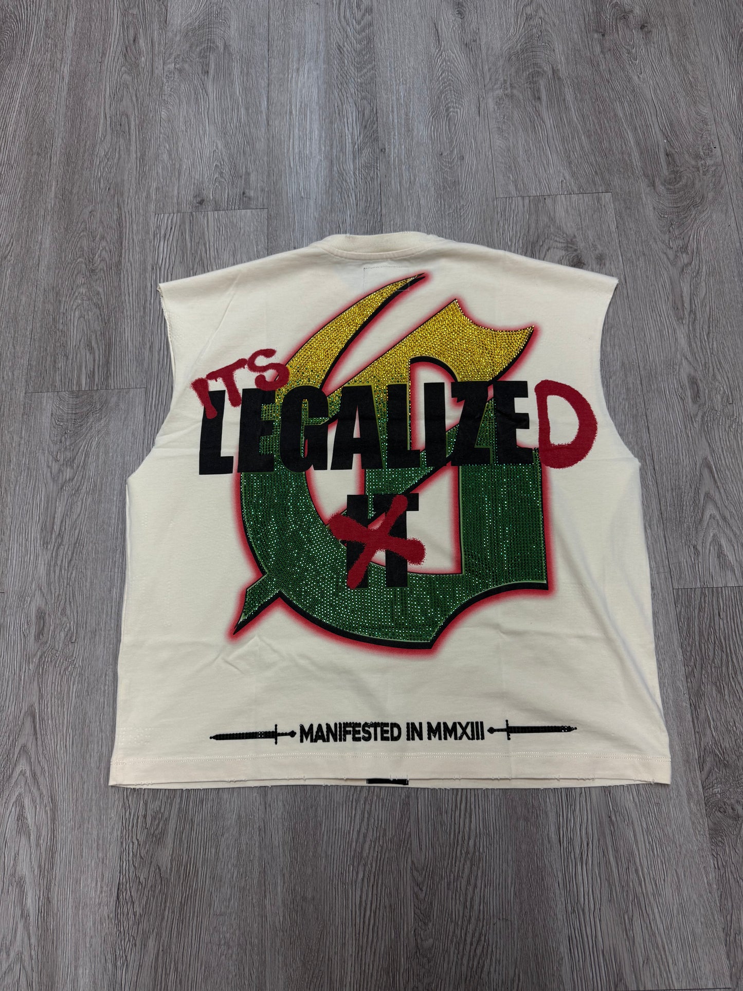 Godspeed "420 Indoor VVS" Bone Sleeveless Tee