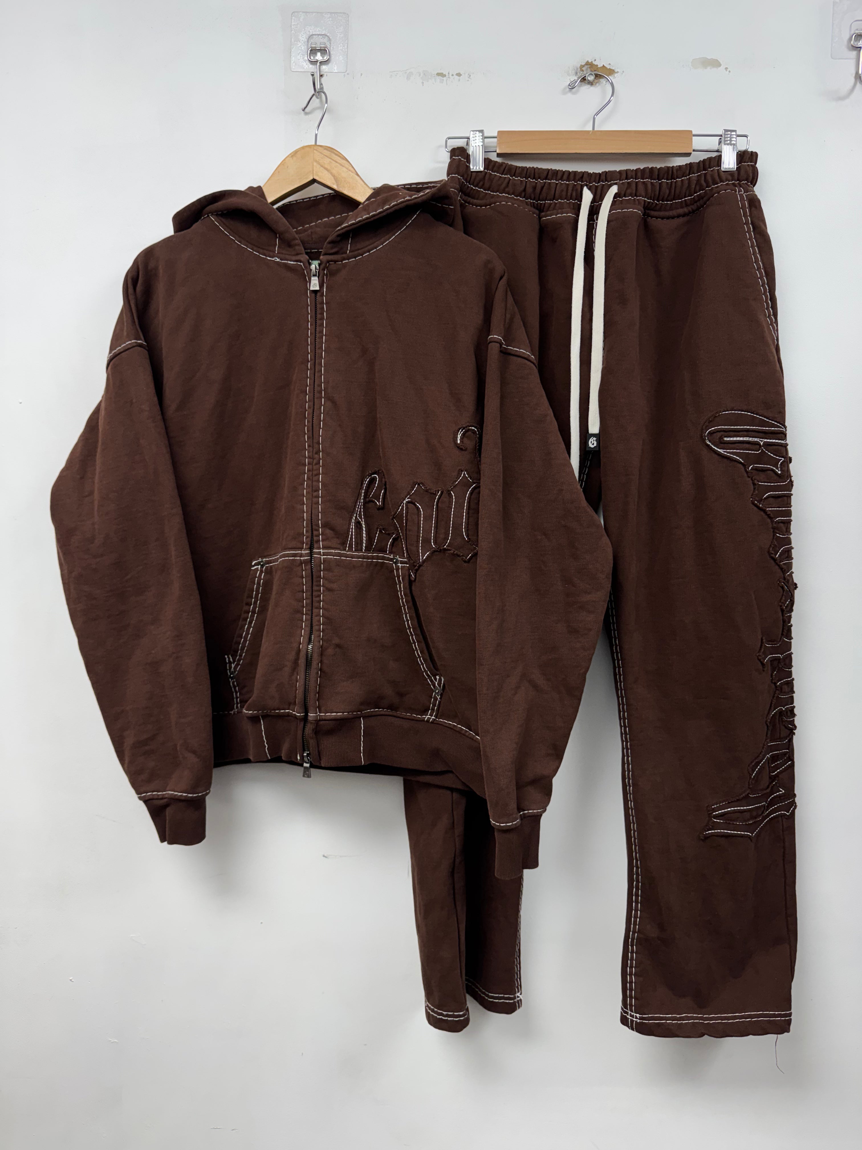 Godspeed Brown Outline Sweatsuit