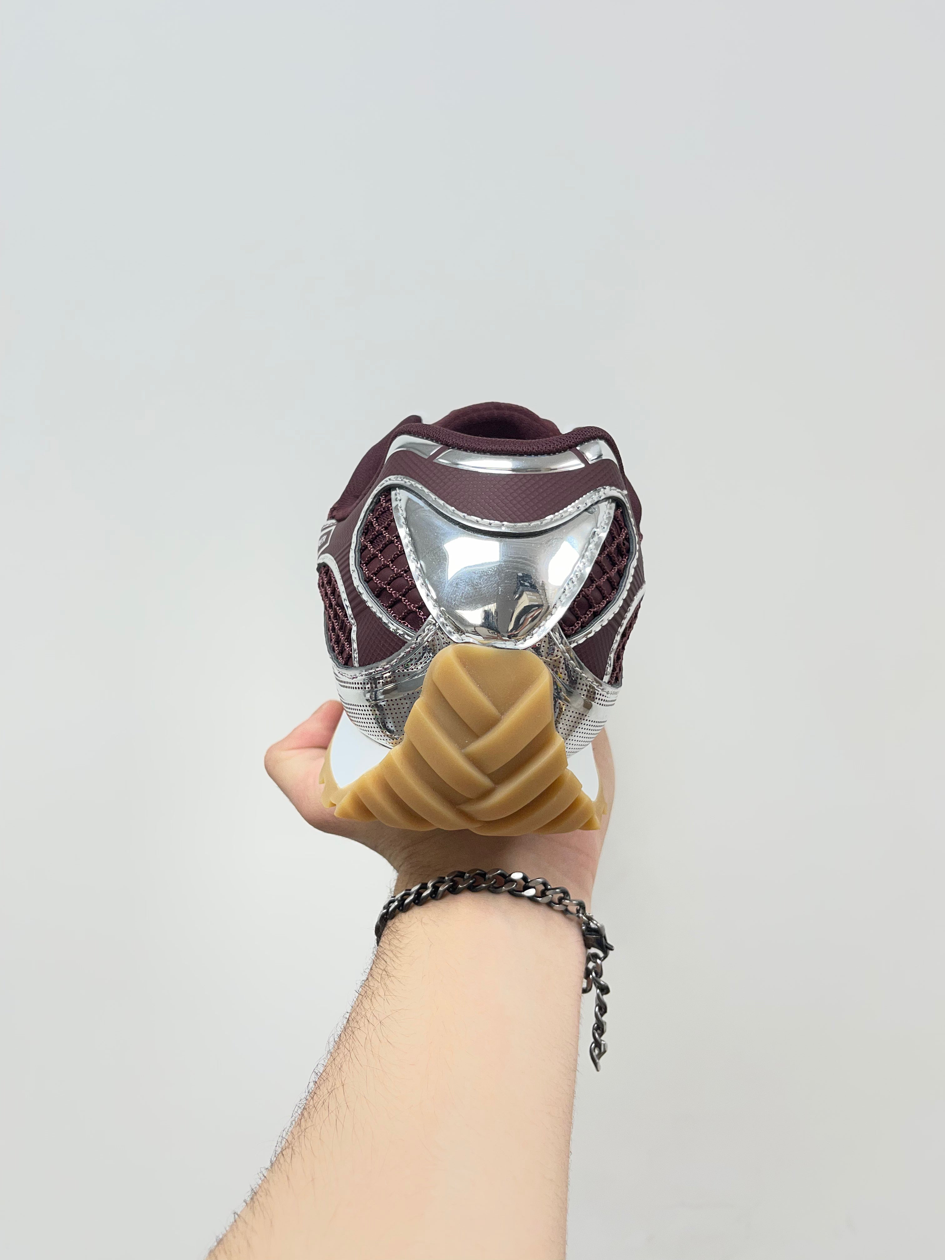 Bottega Veneta Burgundy Orbit Sneakers