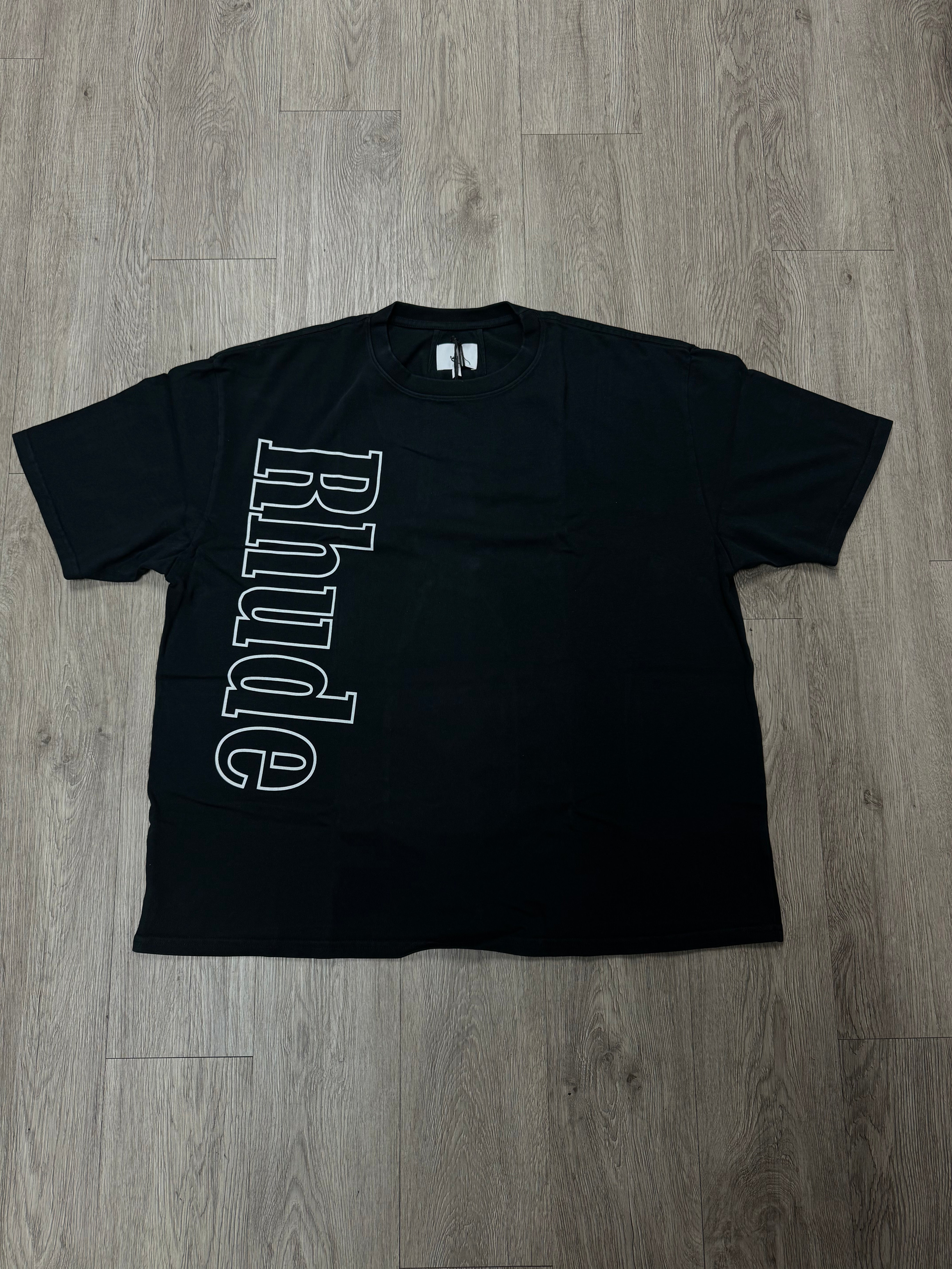 Rhude Black Side Logo Tee