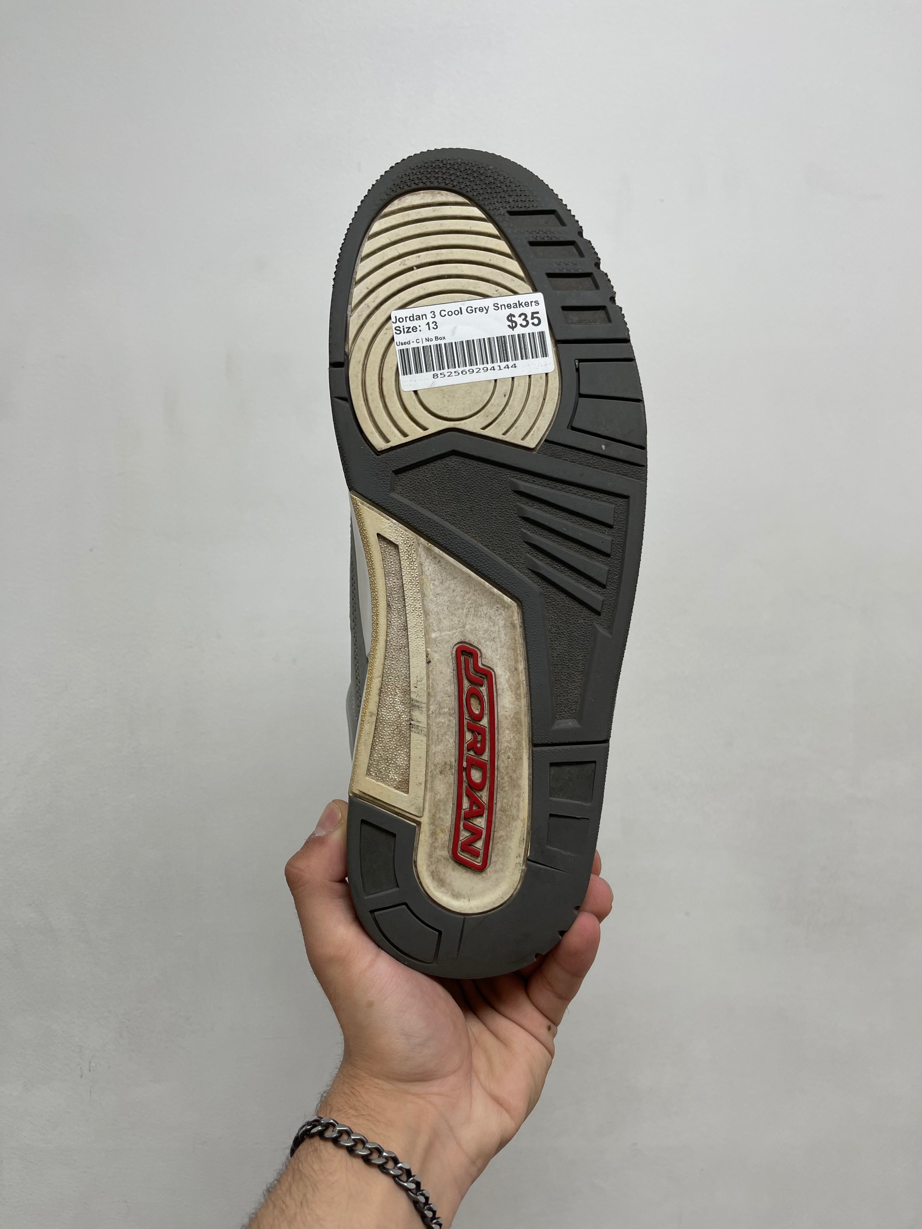Jordan 3 Cool Grey Sneakers