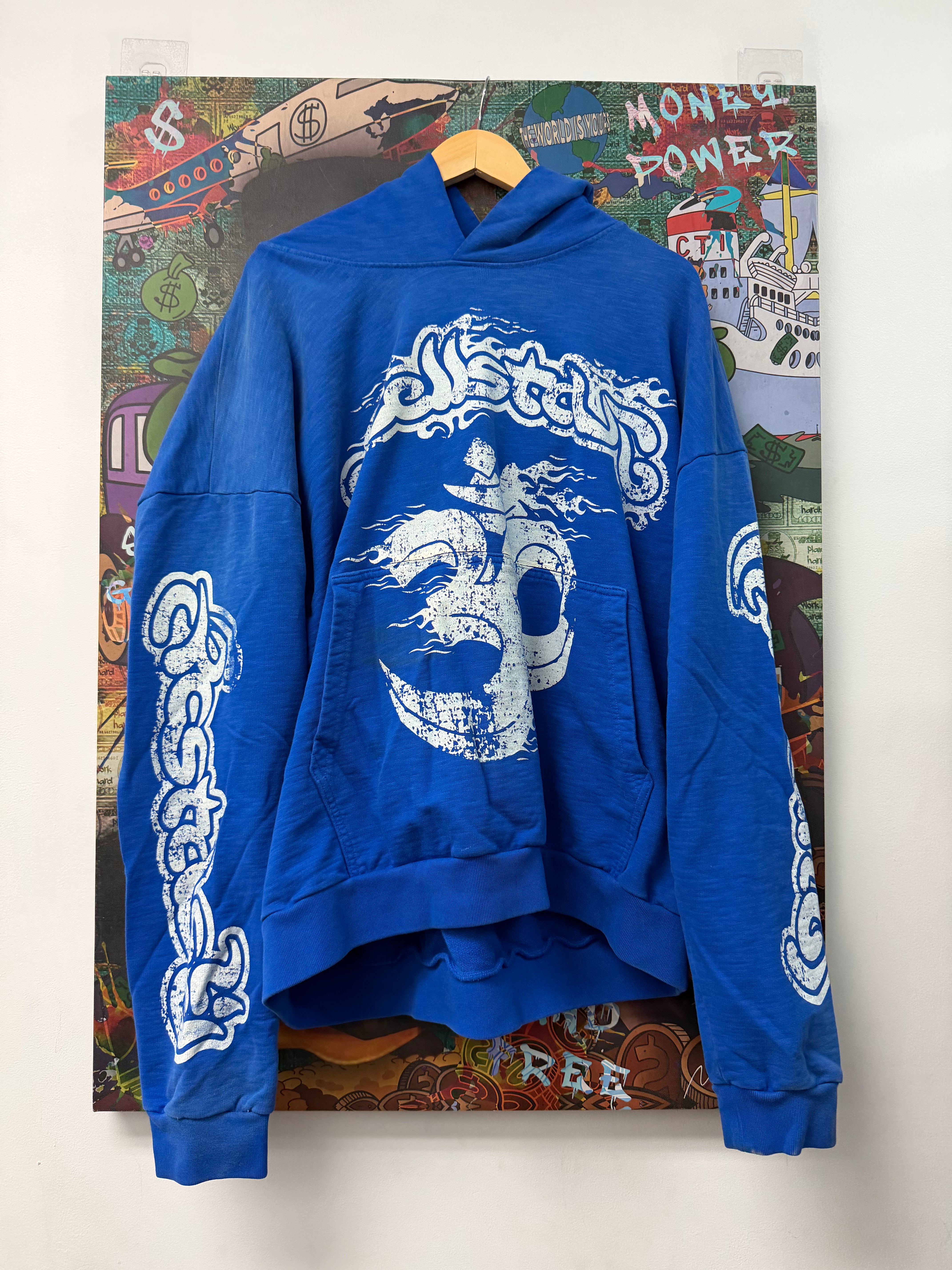 Hellstar Blue Yoga Hoodie