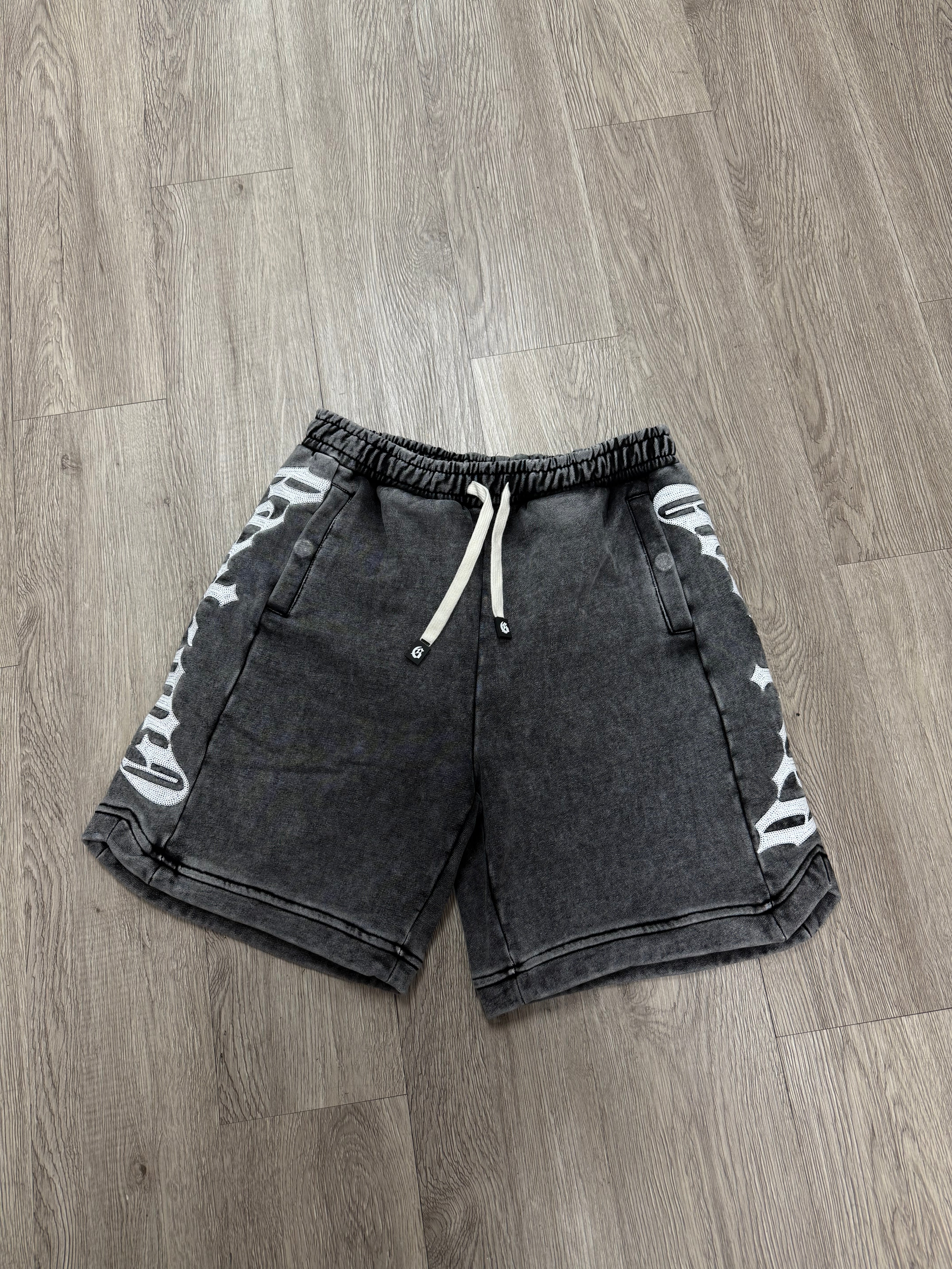 Godspeed CourtSide Charcoal Wash Shorts