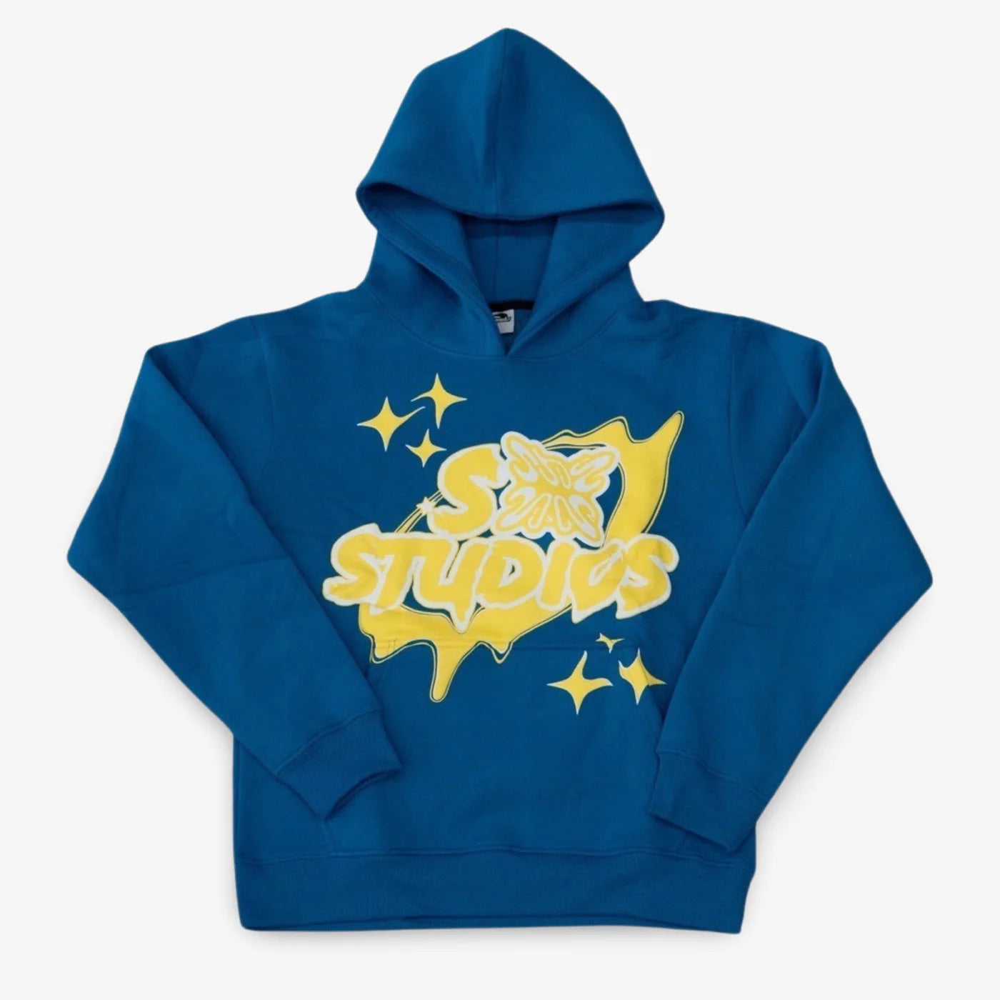 SB Studios Hoodie Blue Yellow (S M L) New