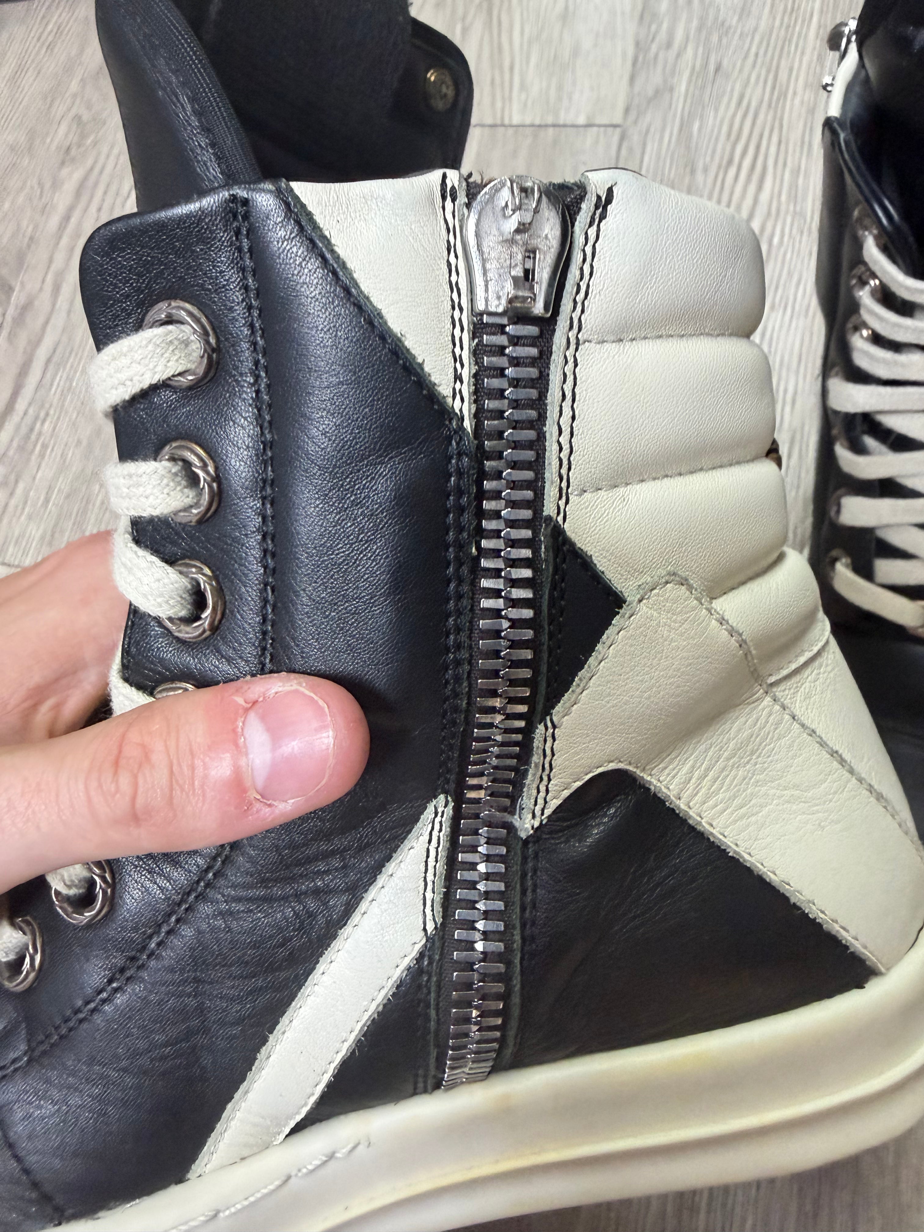 Chrome Hearts x Rick Owens Geobasket Sneakers