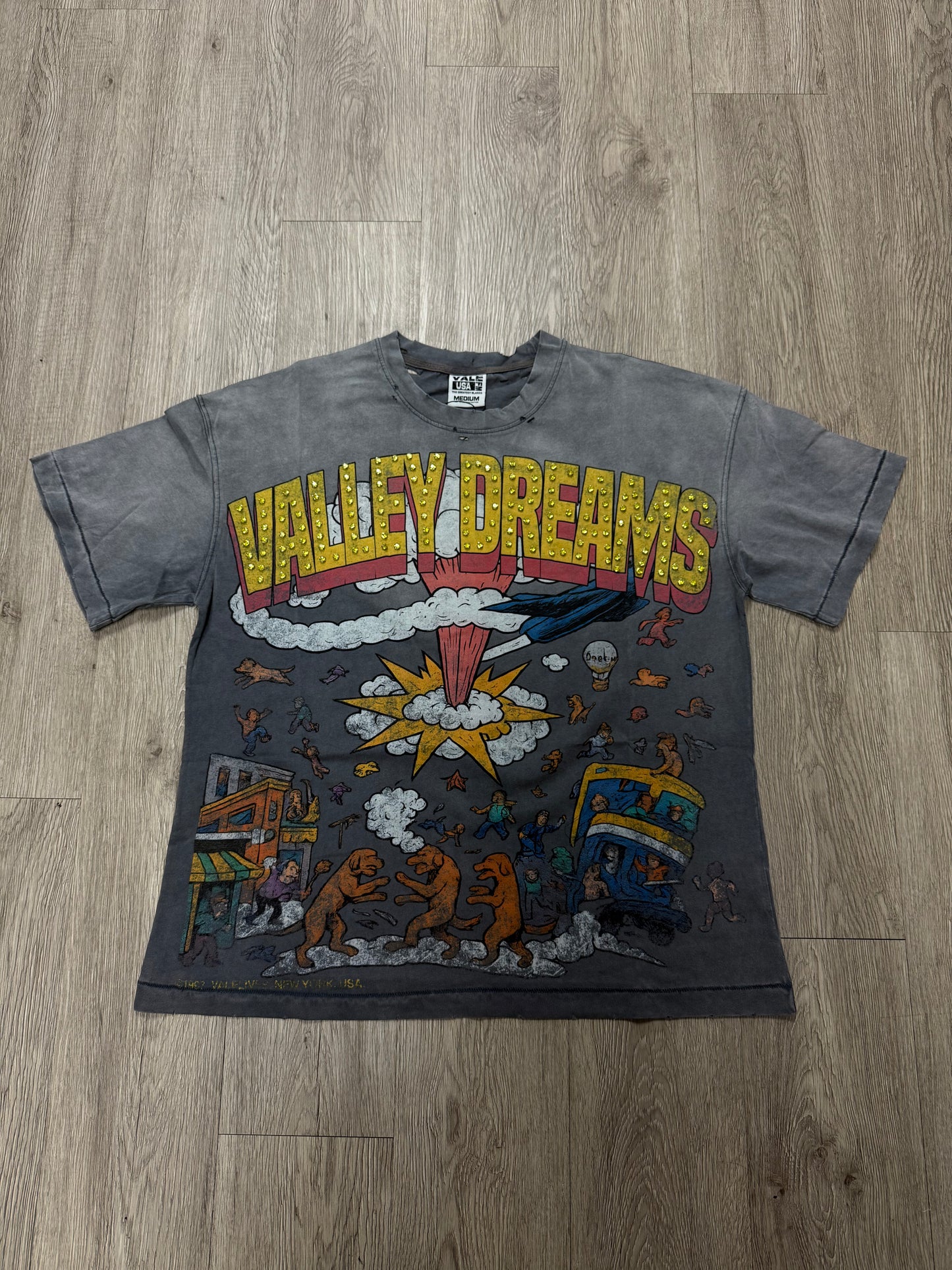 VALE Faded Chaos Bling Tee