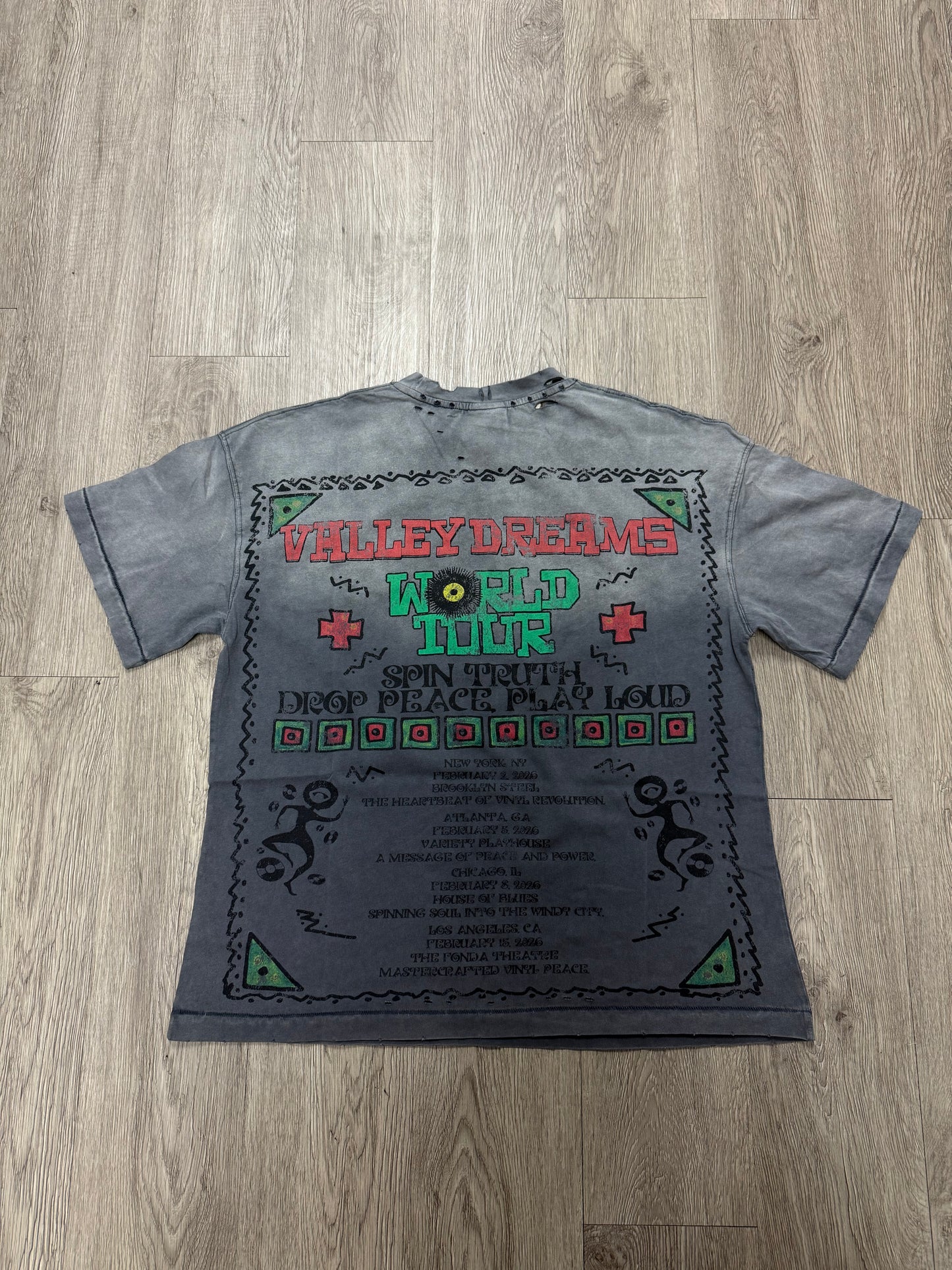 VALE Faded Chaos Bling Tee