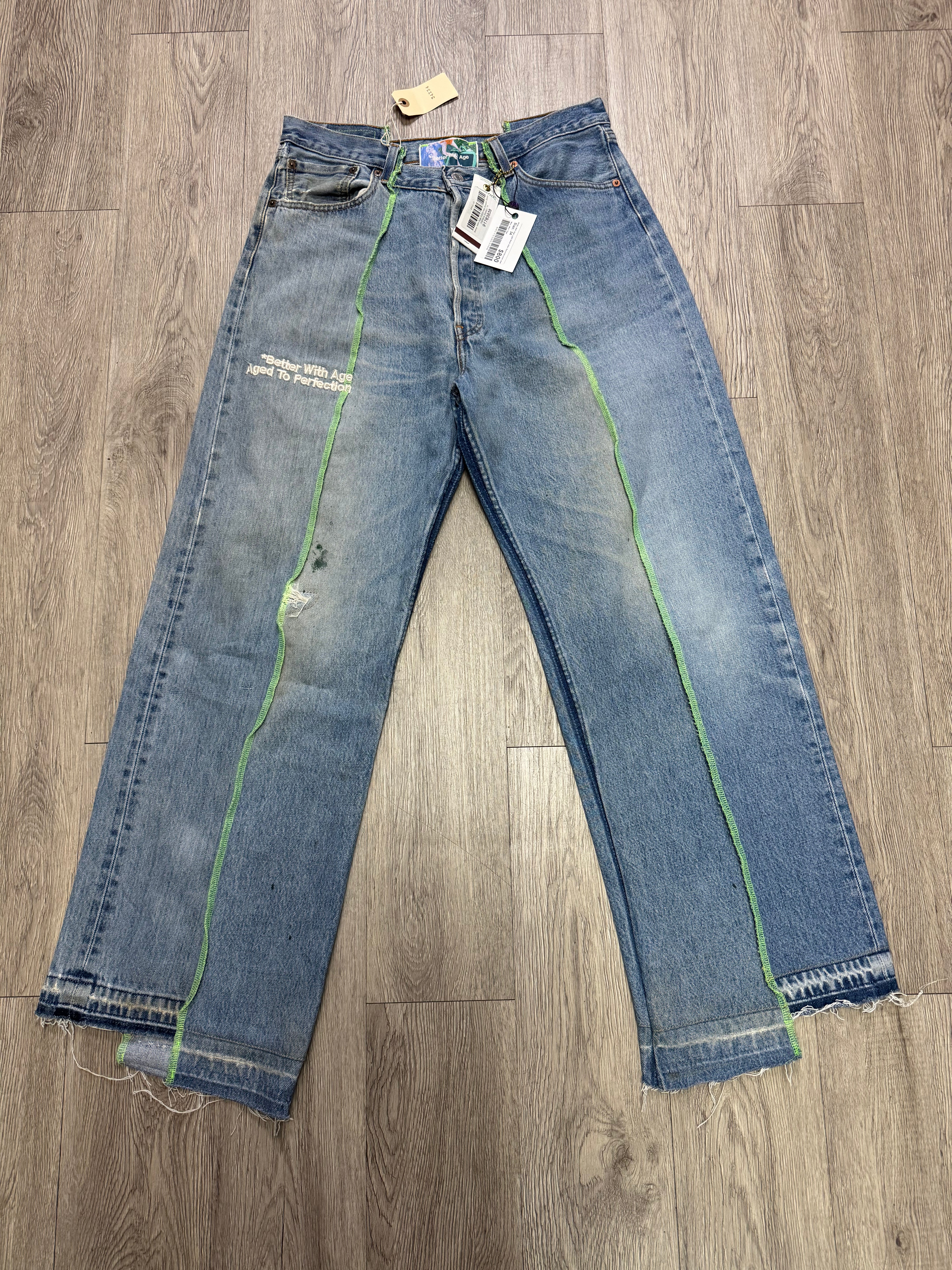 Better With Age Light Wash Altar Reconstructed Jeans