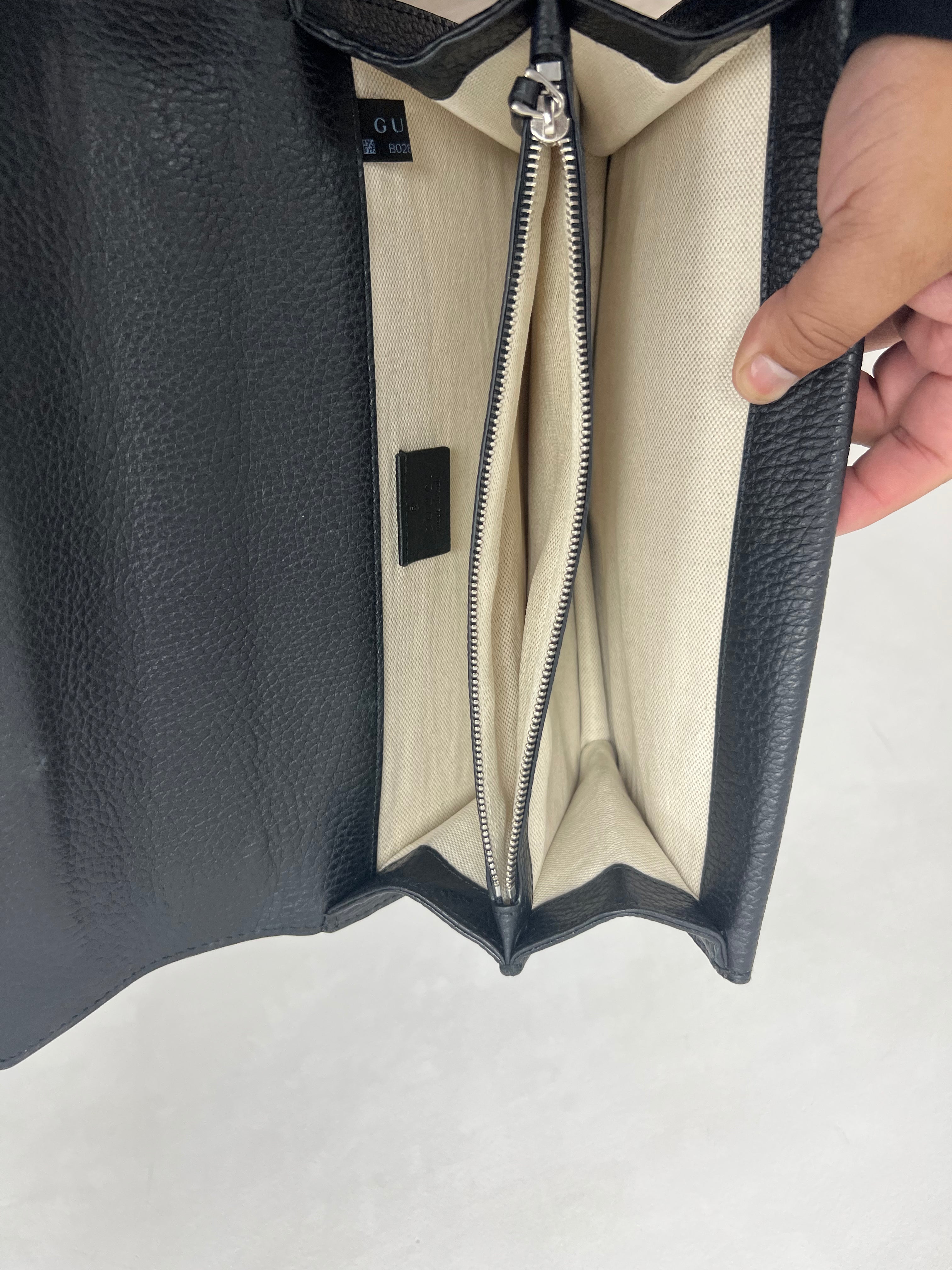 Gucci Black Dionysus Leather Mini Bag