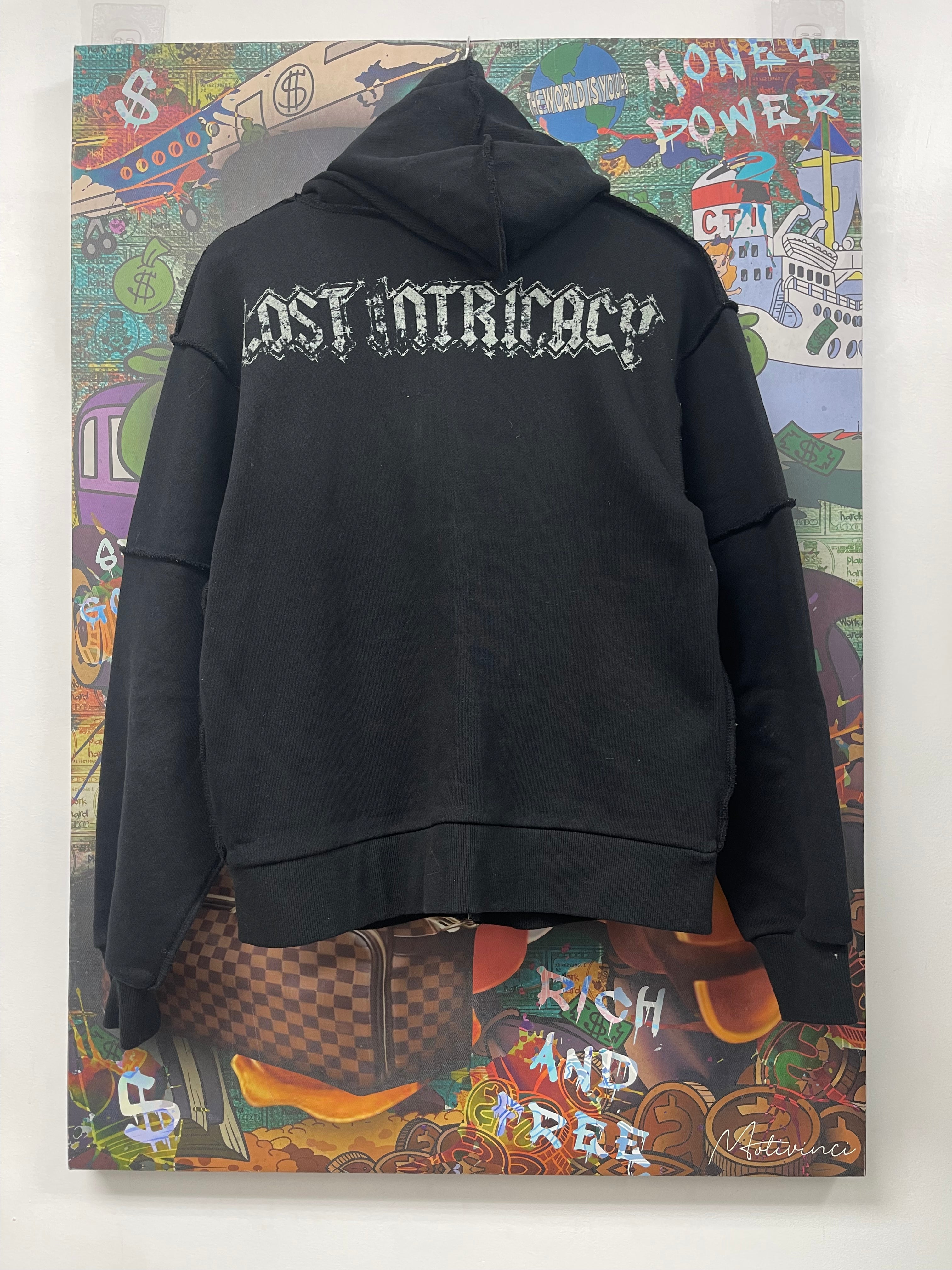 Lost Intricacy Black Staff Zip Up