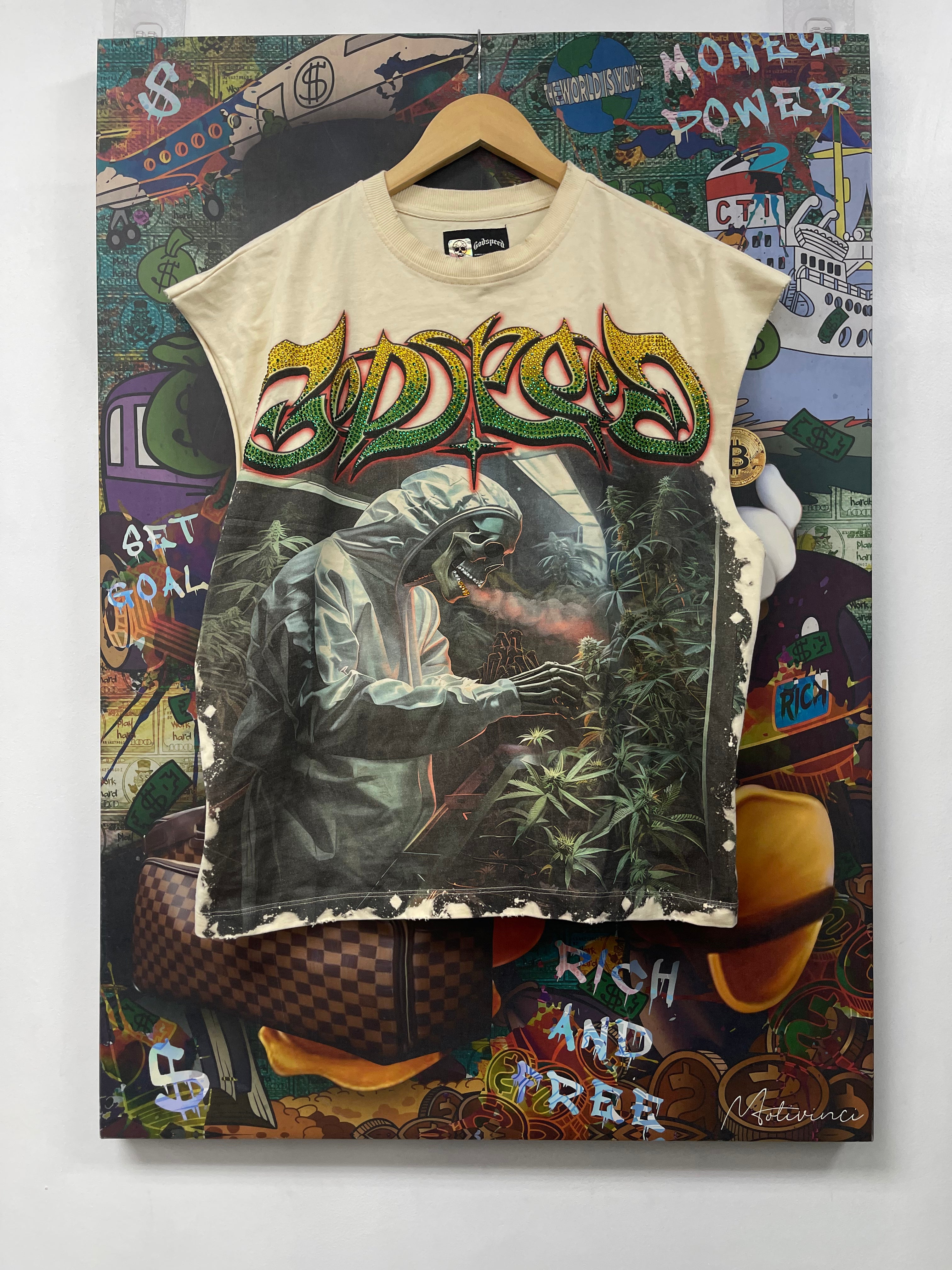 Godspeed Cream Indoor Sleeveless Tee