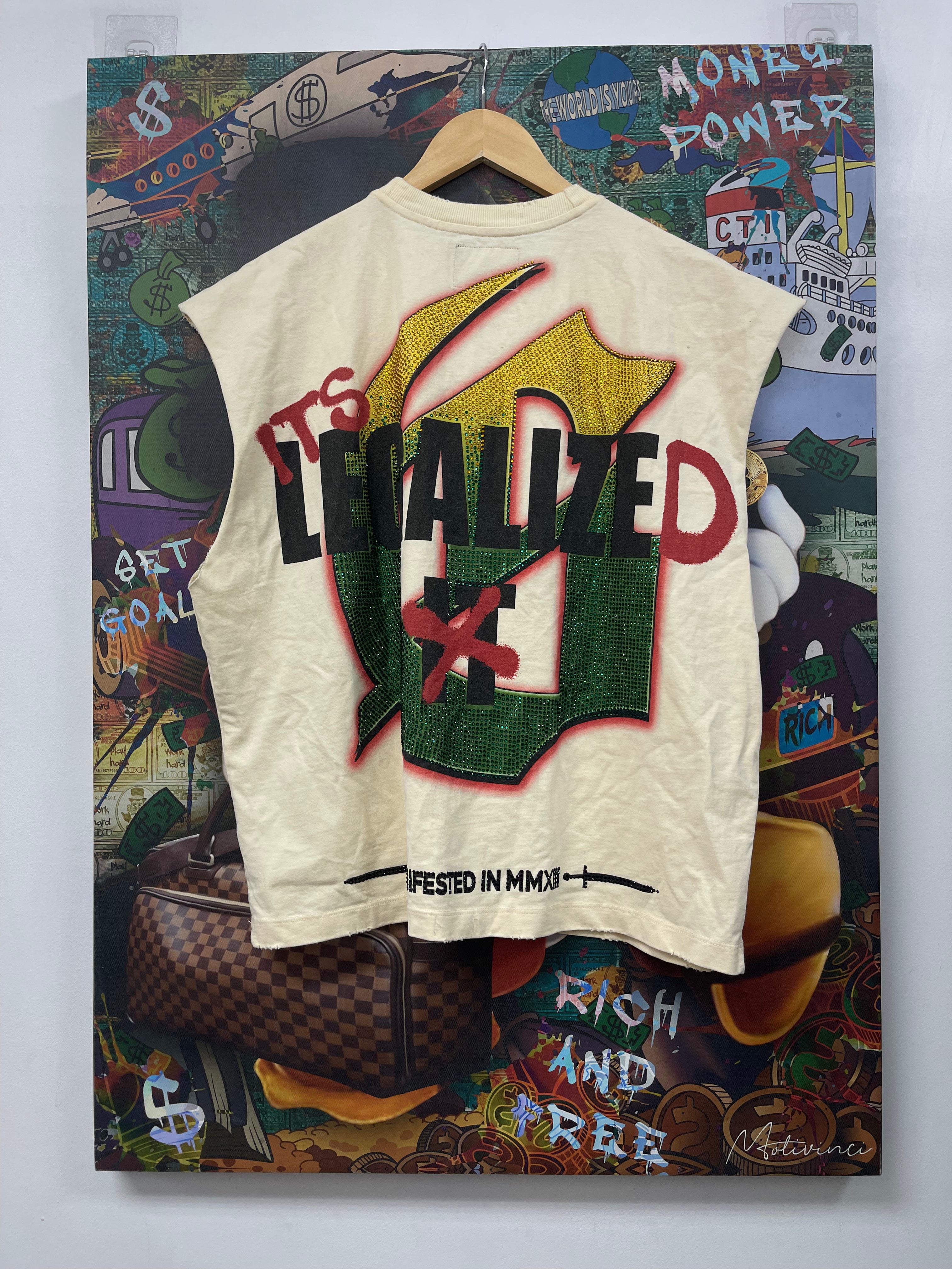 Godspeed Cream Indoor Sleeveless Tee