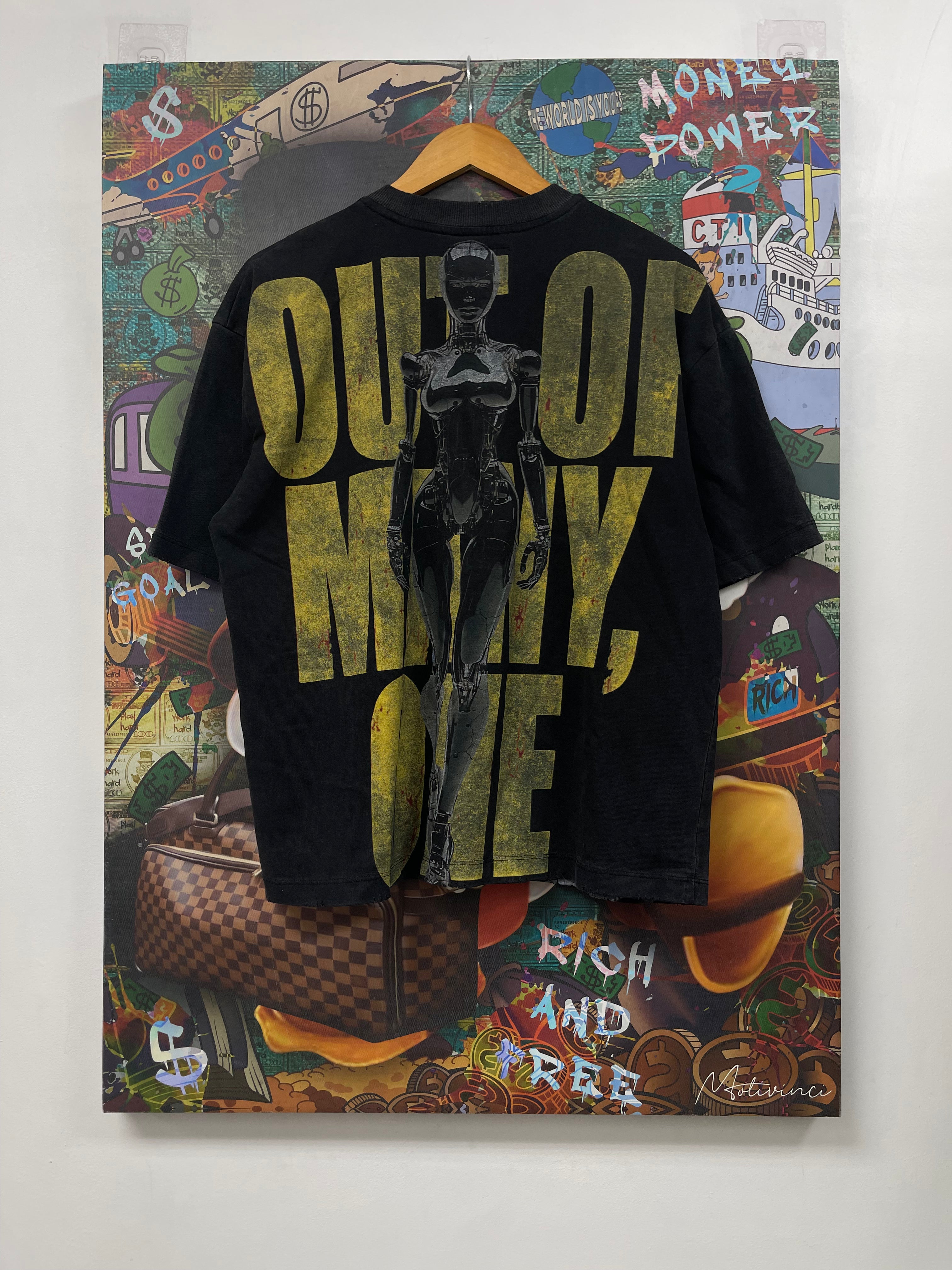Godspeed Black Yellow Mankind VS AI Tee