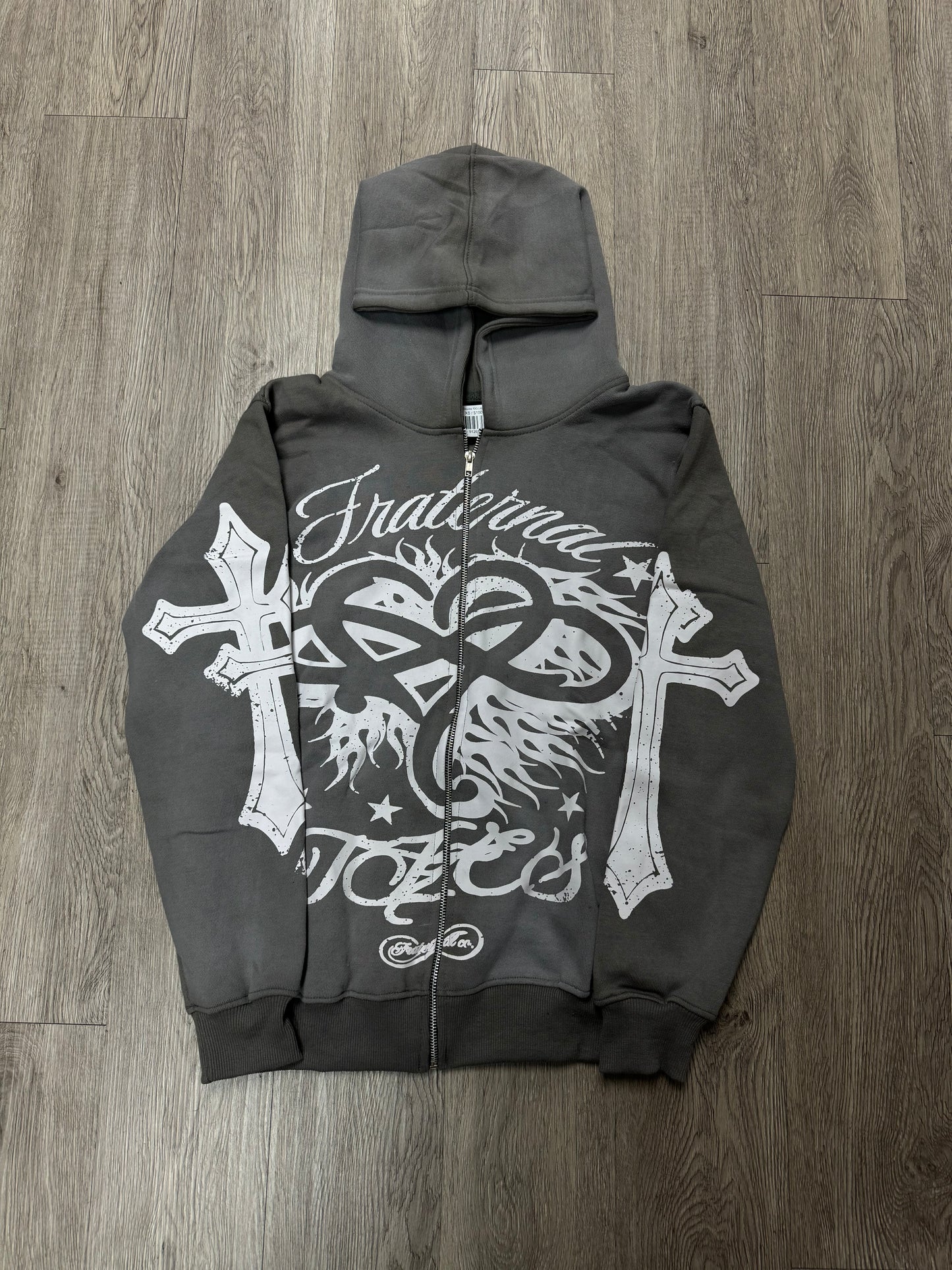 Fraternal Desires 'OG Logo' Grey Hoodie