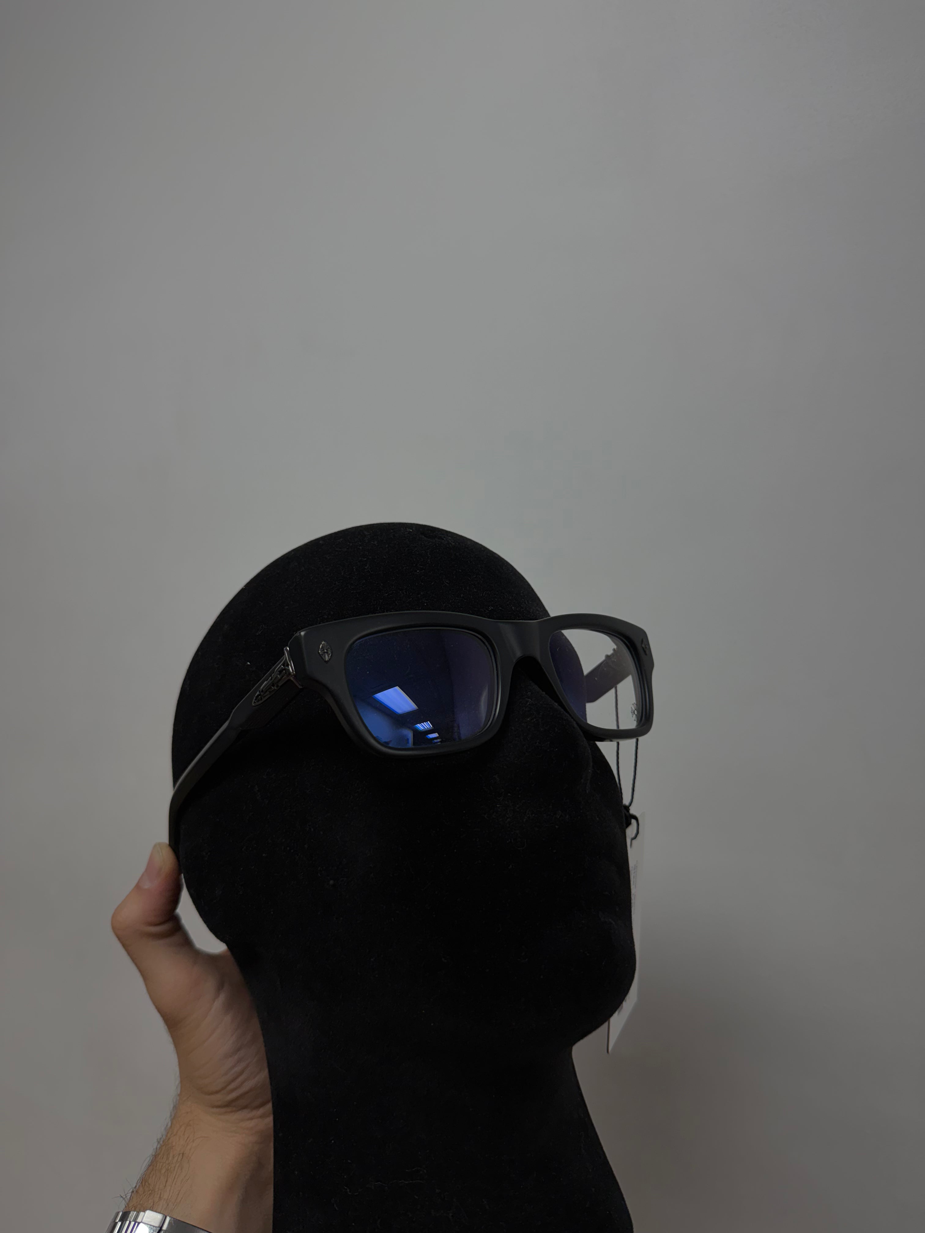 Chrome Hearts Crypdic Black Glasses