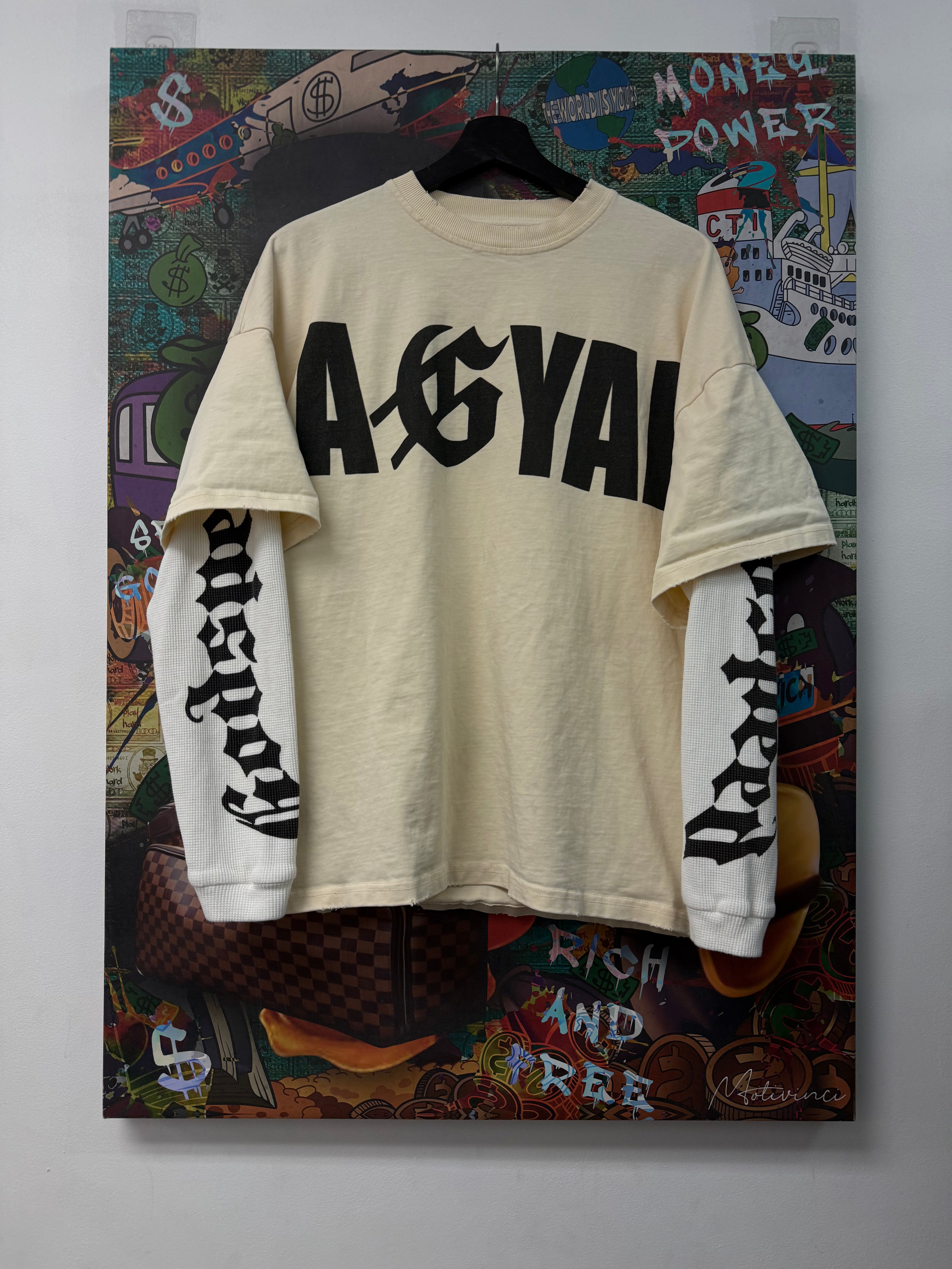 Godspeed Cream Aygal Double Thermal LS Tee
