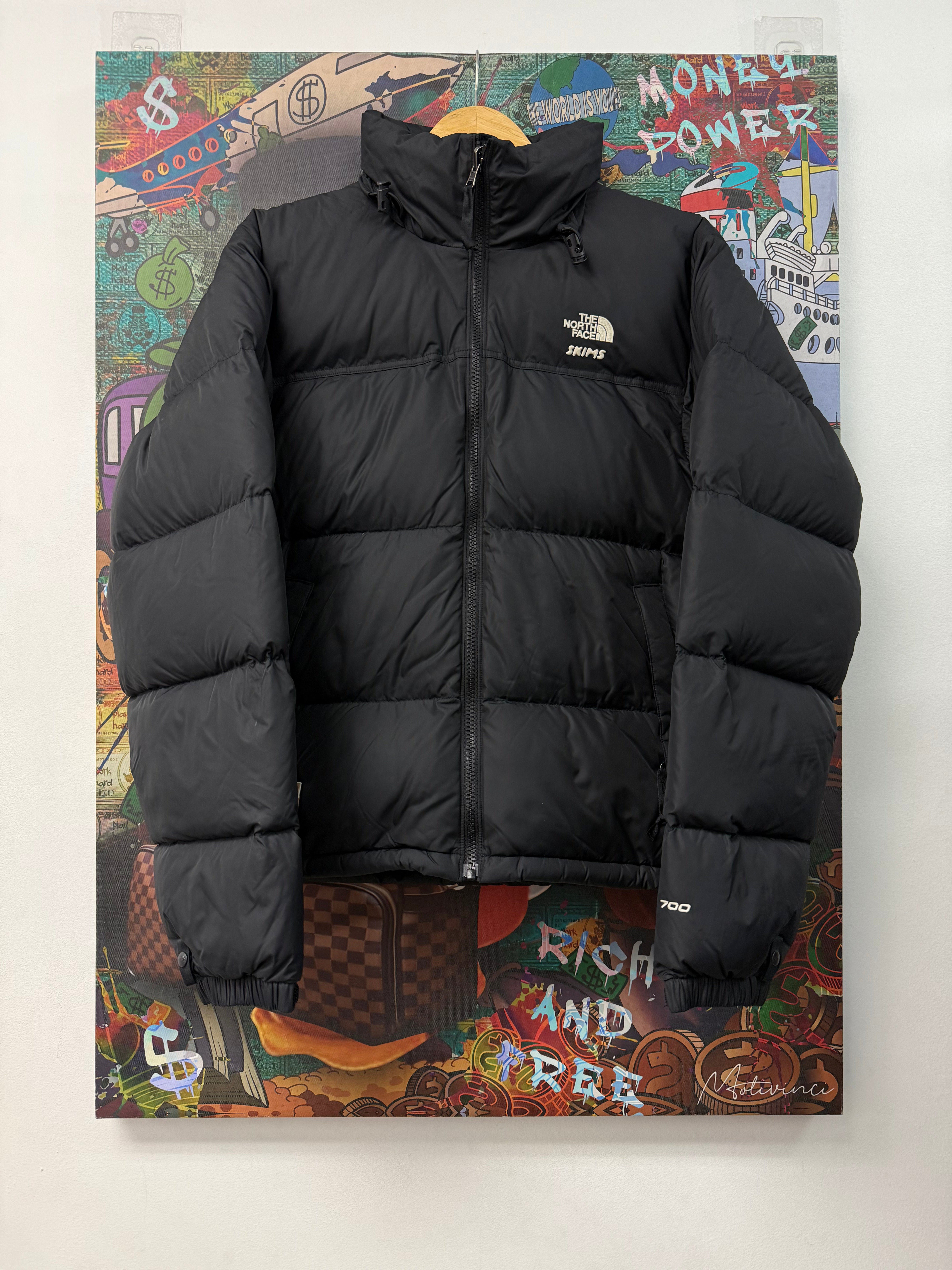 The North Face x Skims Black 1996 Puffer (Women's) Jacket